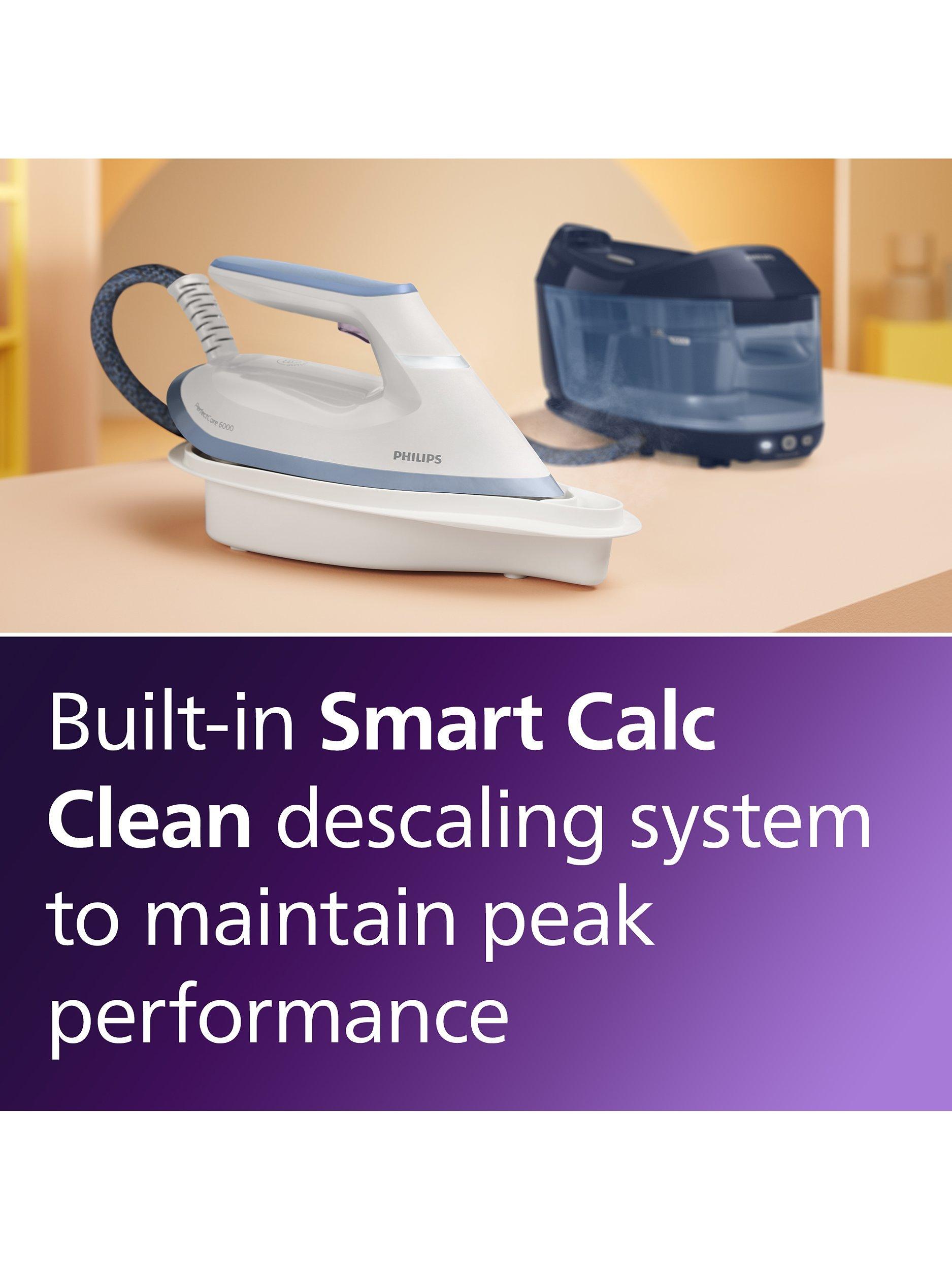 PerfectCare 6000 Series PSG6026/20 Steam Generator Iron, Blue/White