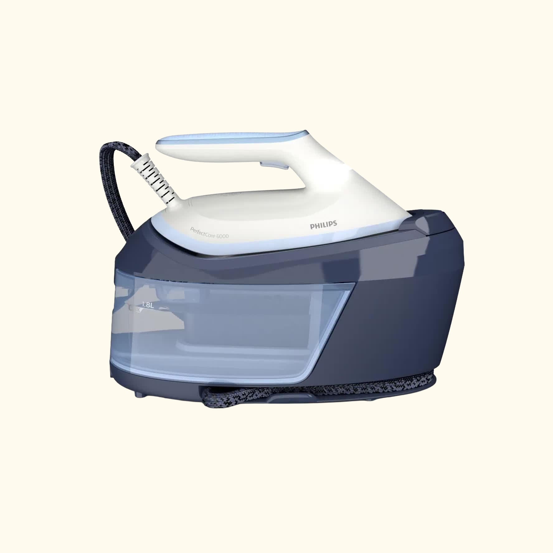 PerfectCare 6000 Series PSG6026/20 Steam Generator Iron, Blue/White