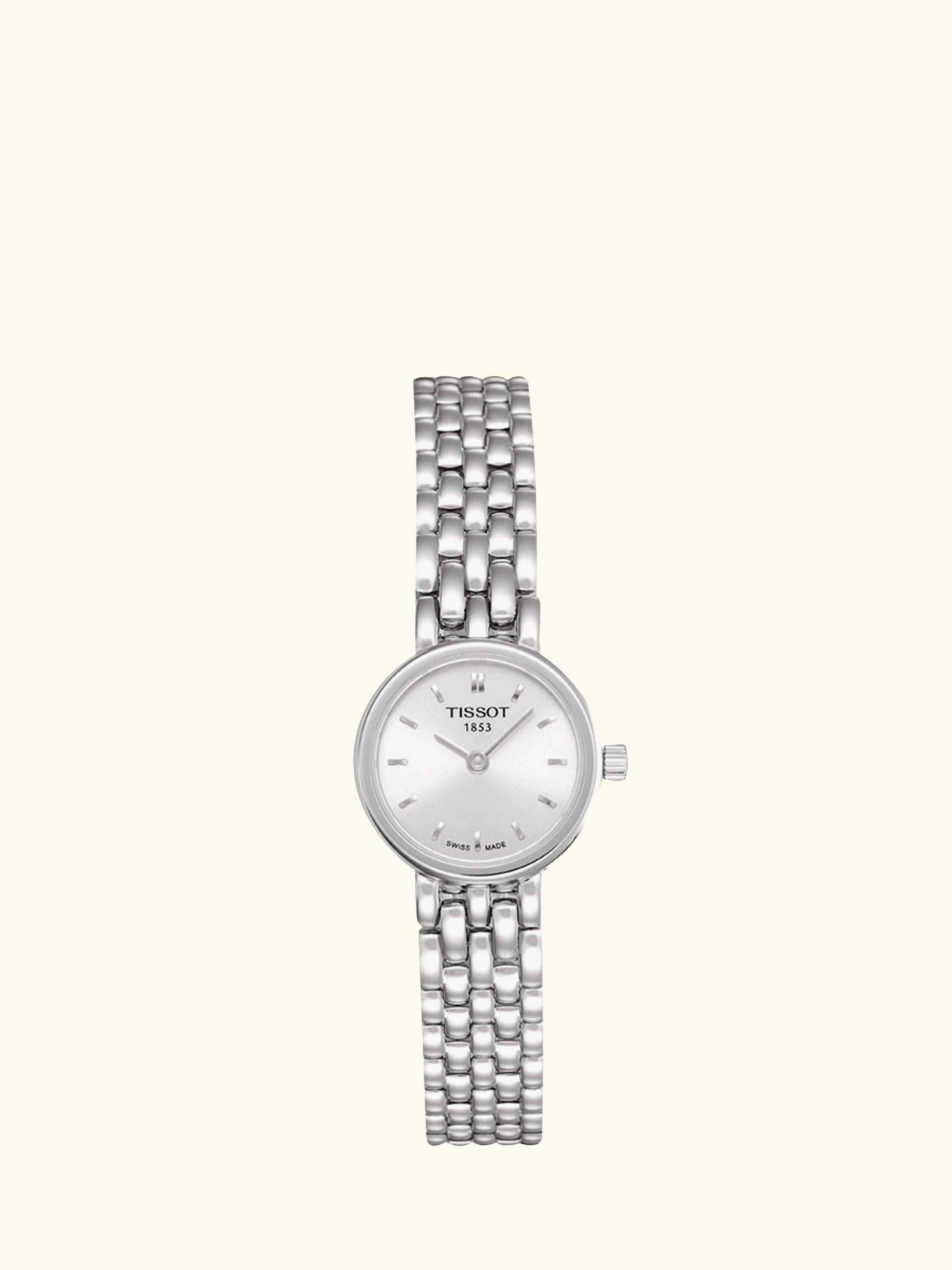T0580091103100 Women's Lovely Bracelet Strap Watch, Silver