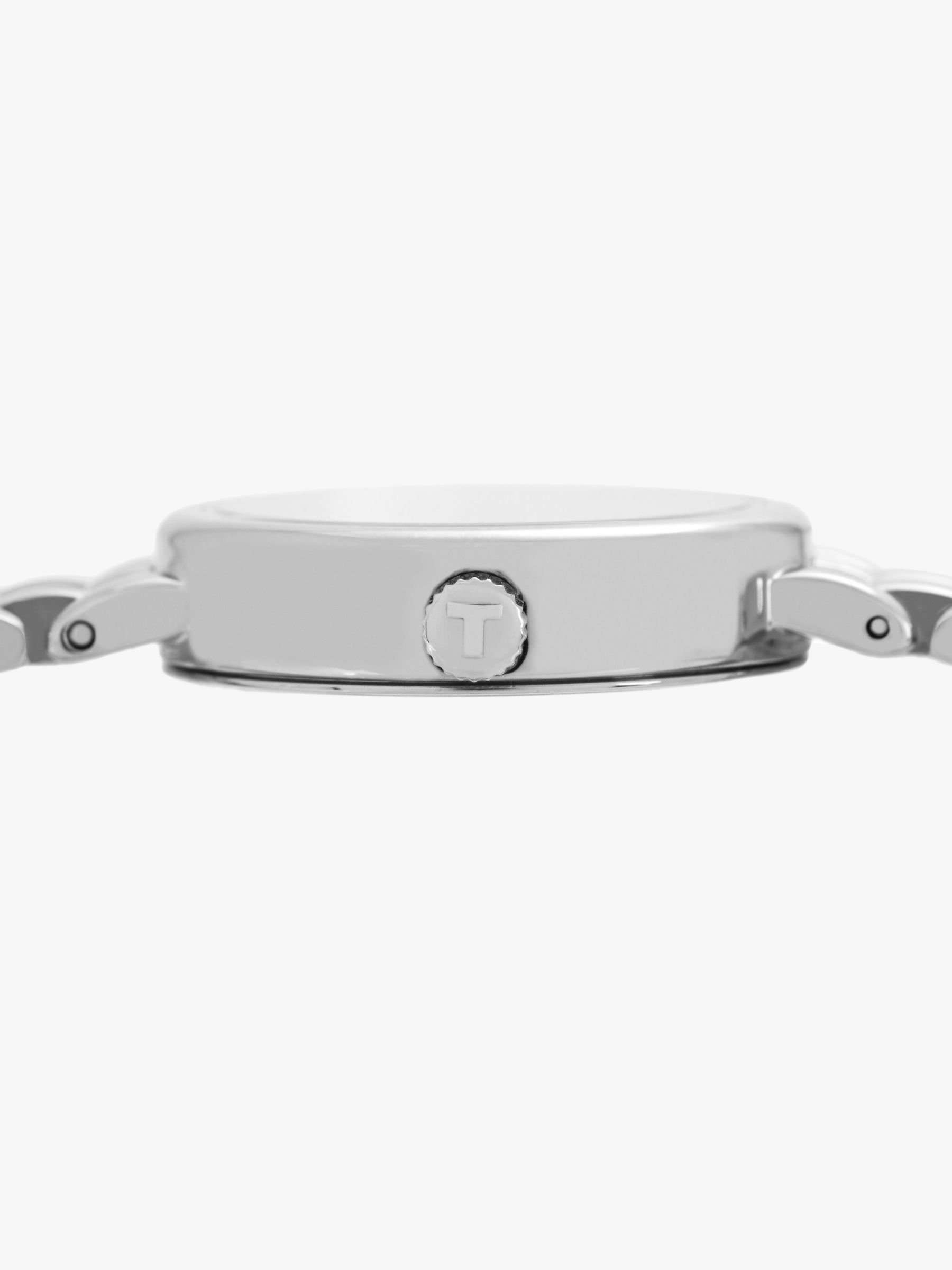 T0580091103100 Women's Lovely Bracelet Strap Watch, Silver