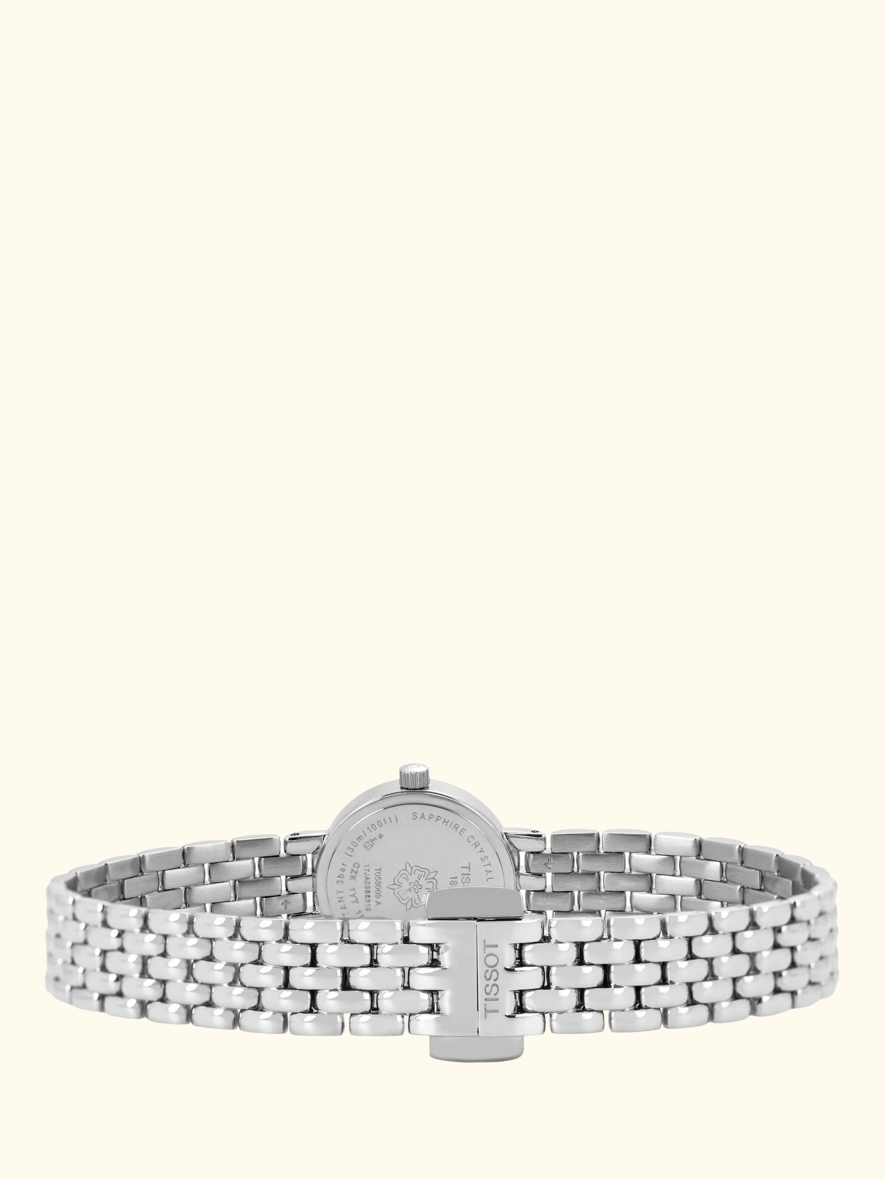 T0580091103100 Women's Lovely Bracelet Strap Watch, Silver