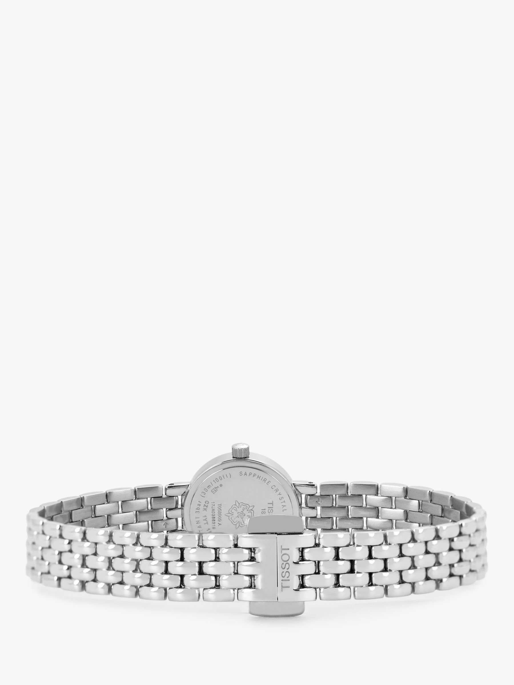 T0580091103100 Women's Lovely Bracelet Strap Watch, Silver