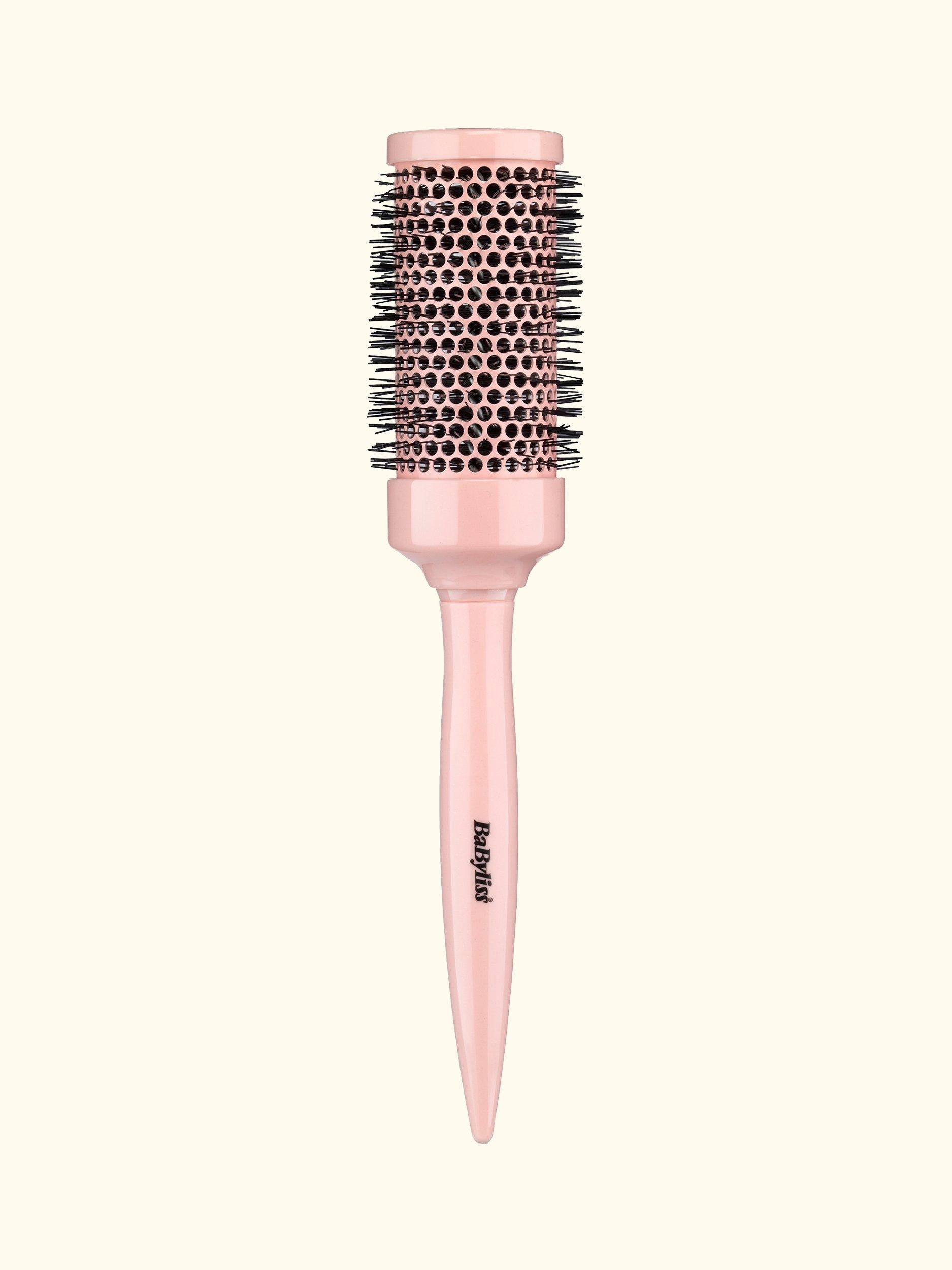 Round Thermal Brush Hair Styler Accessory, Rose Blush