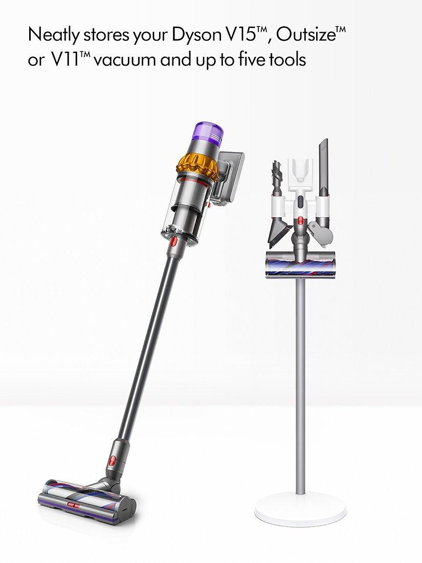 V15 Floor Dok Vacuum Cleaner Dock, White/Silver