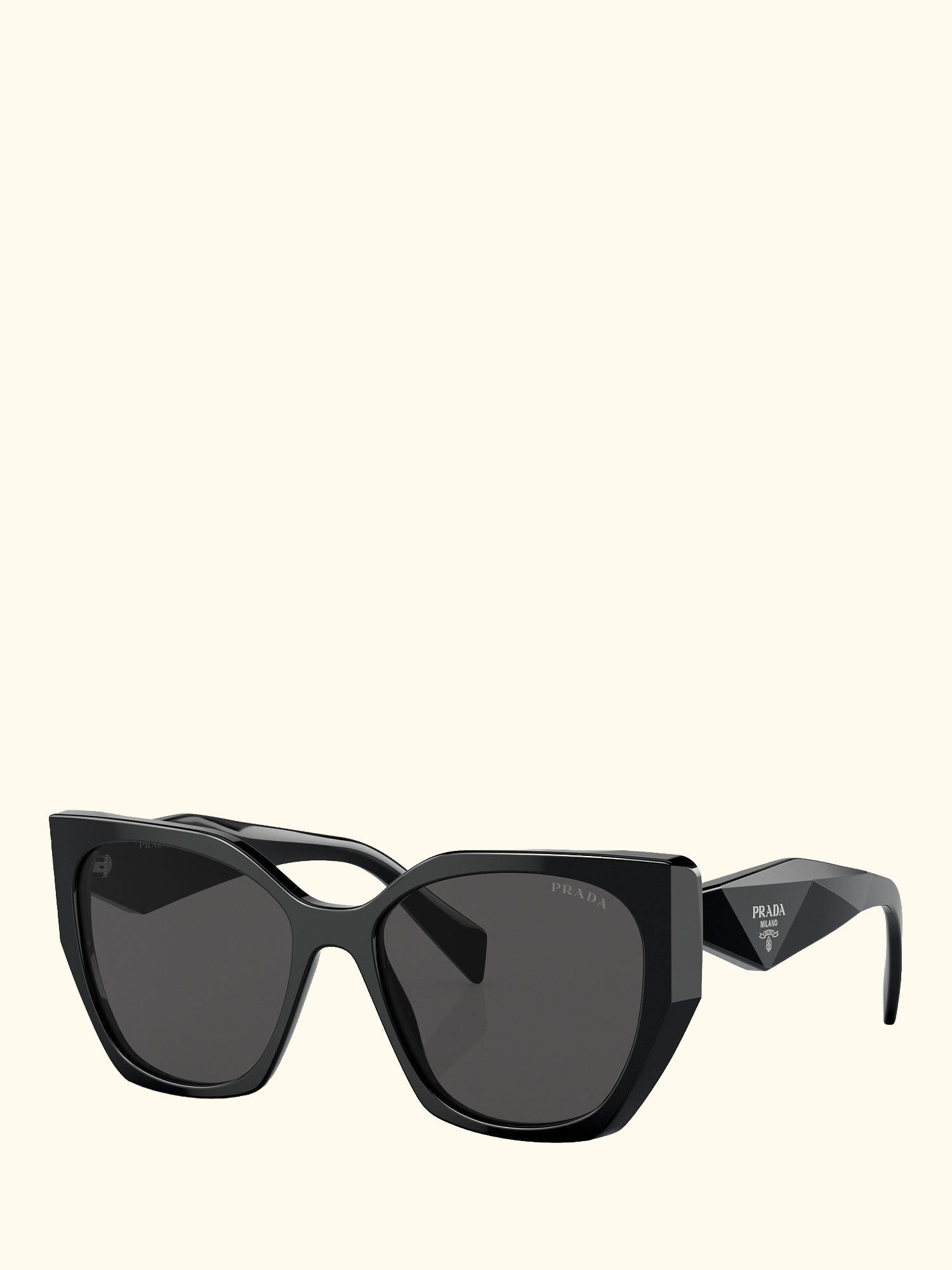 PR 19ZS Women's Pillow Sunglasses, Black