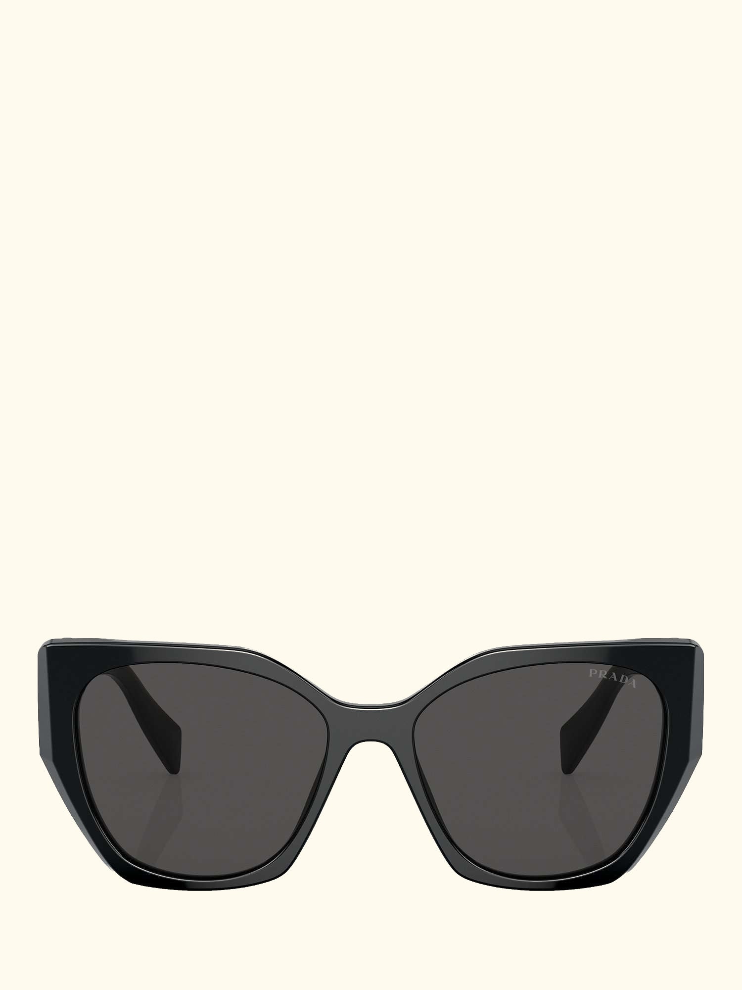 PR 19ZS Women's Pillow Sunglasses, Black