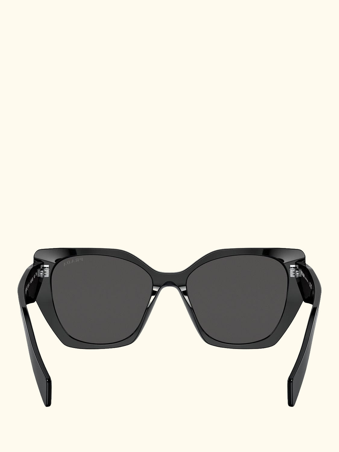 PR 19ZS Women's Pillow Sunglasses, Black
