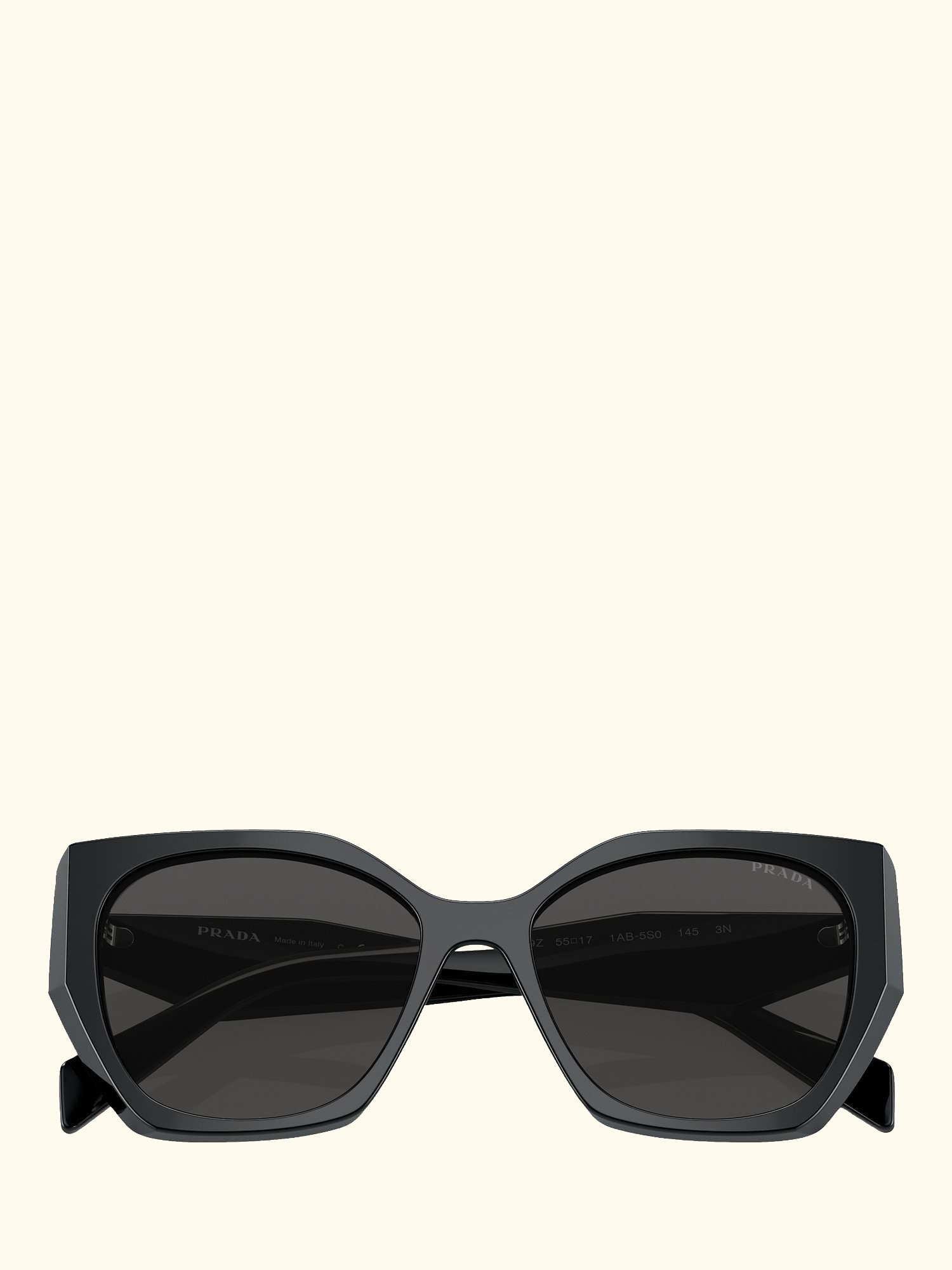 PR 19ZS Women's Pillow Sunglasses, Black
