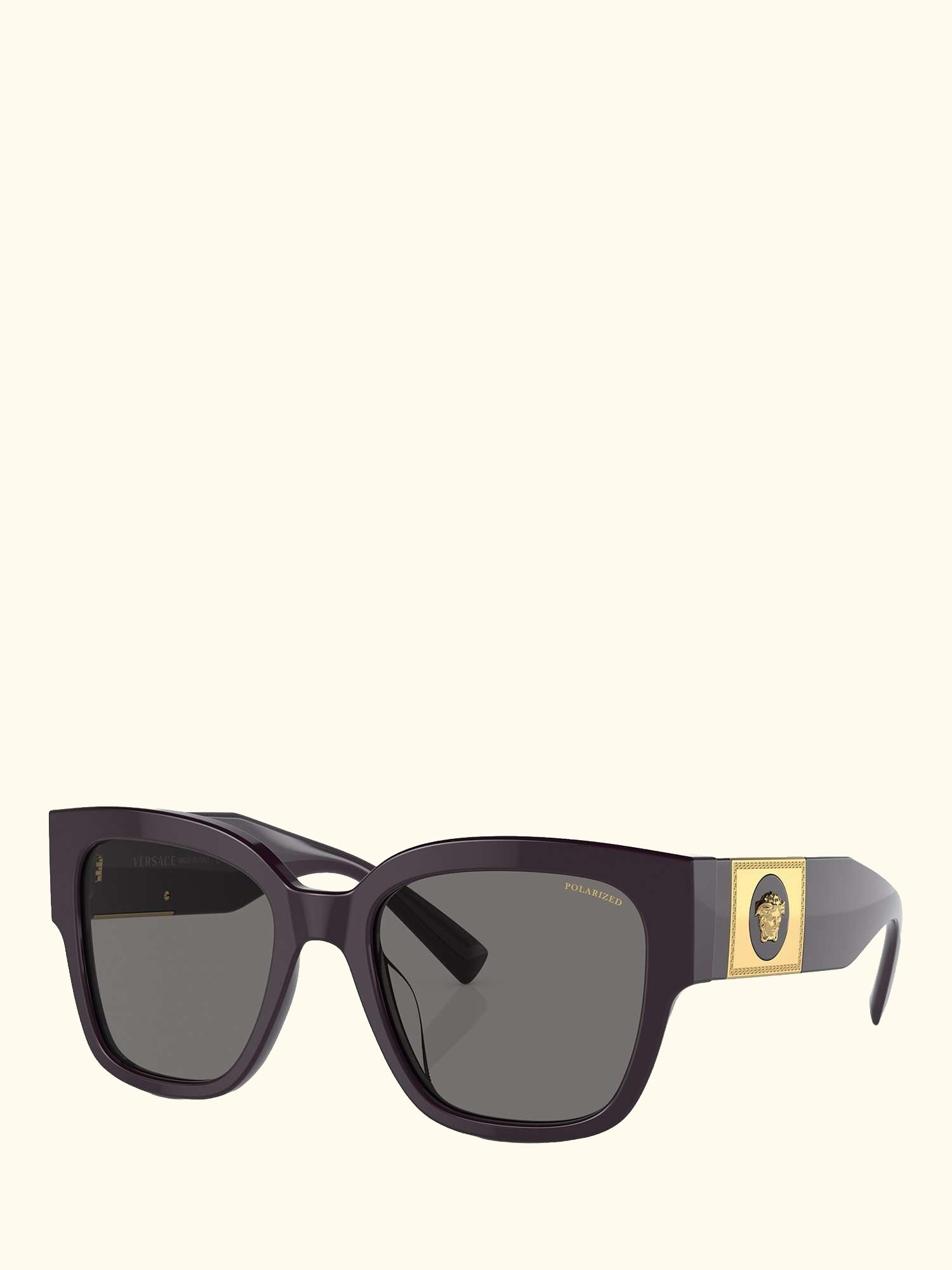 VE4437U Women's Pillow Sunglasses, Bordeaux