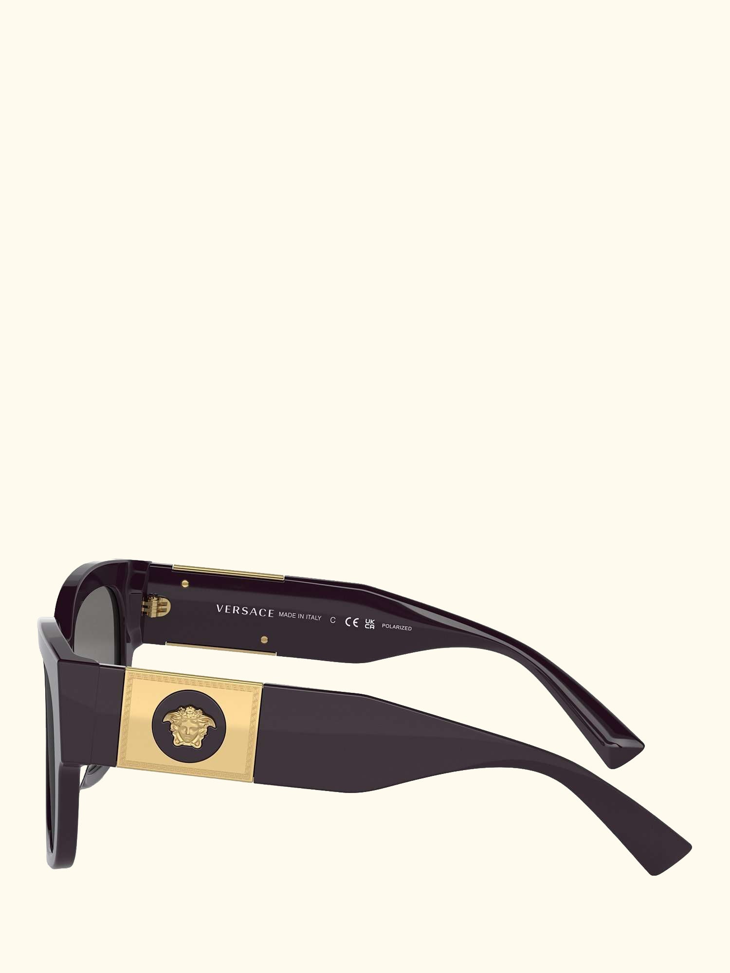 VE4437U Women's Pillow Sunglasses, Bordeaux