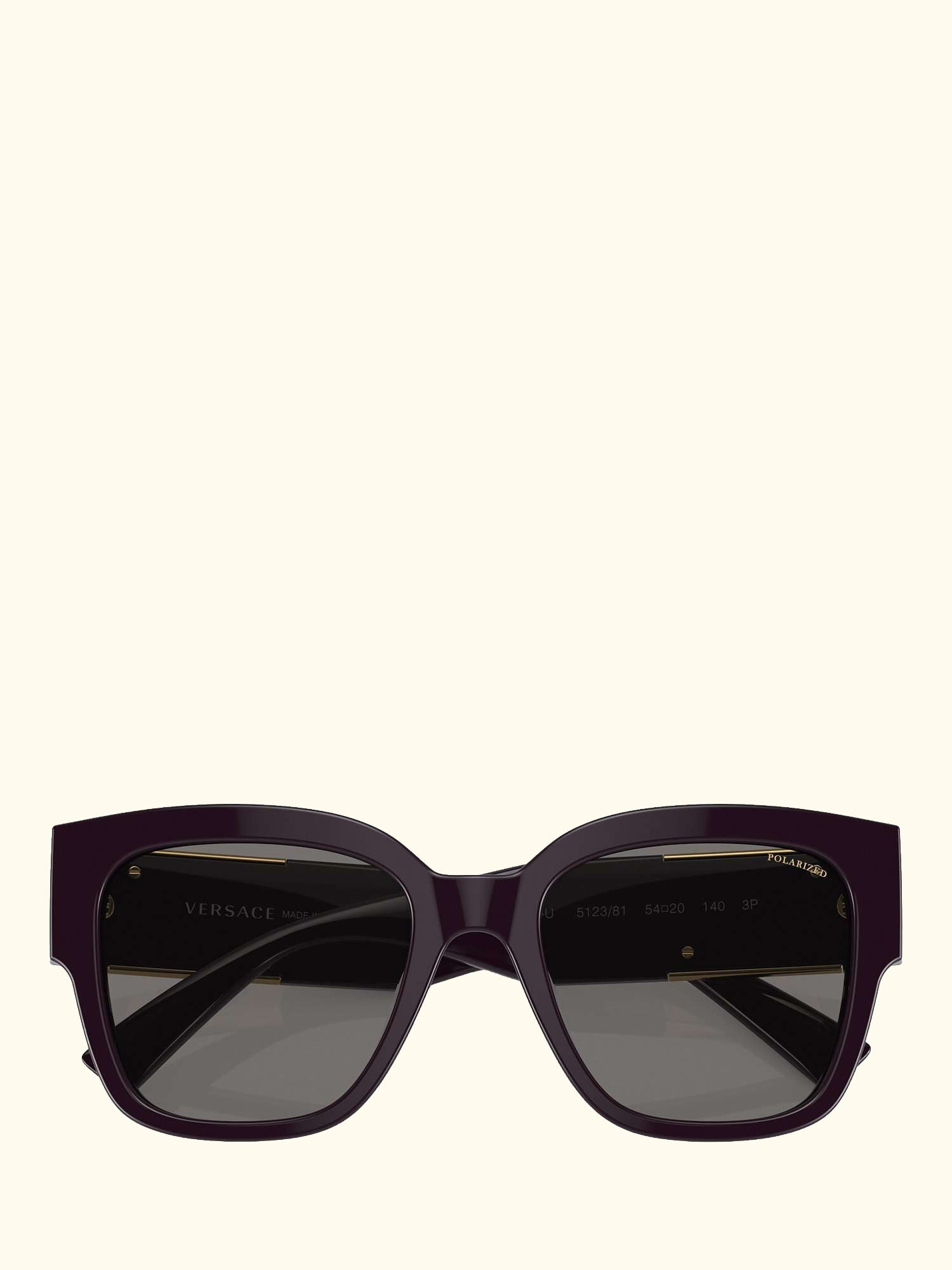 VE4437U Women's Pillow Sunglasses, Bordeaux
