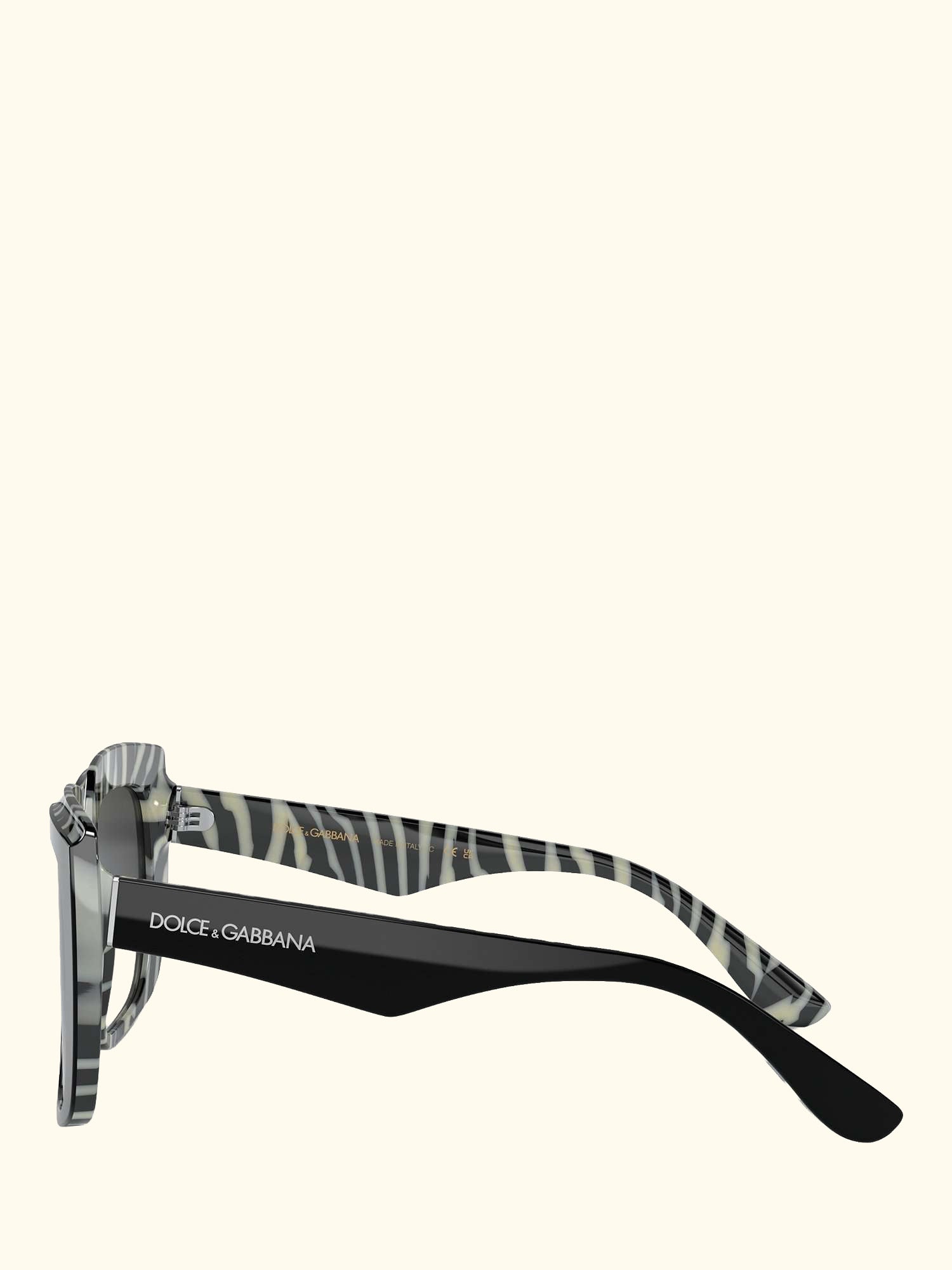 DG4414 Women's Square Sunglasses, Black/Grey Gradient