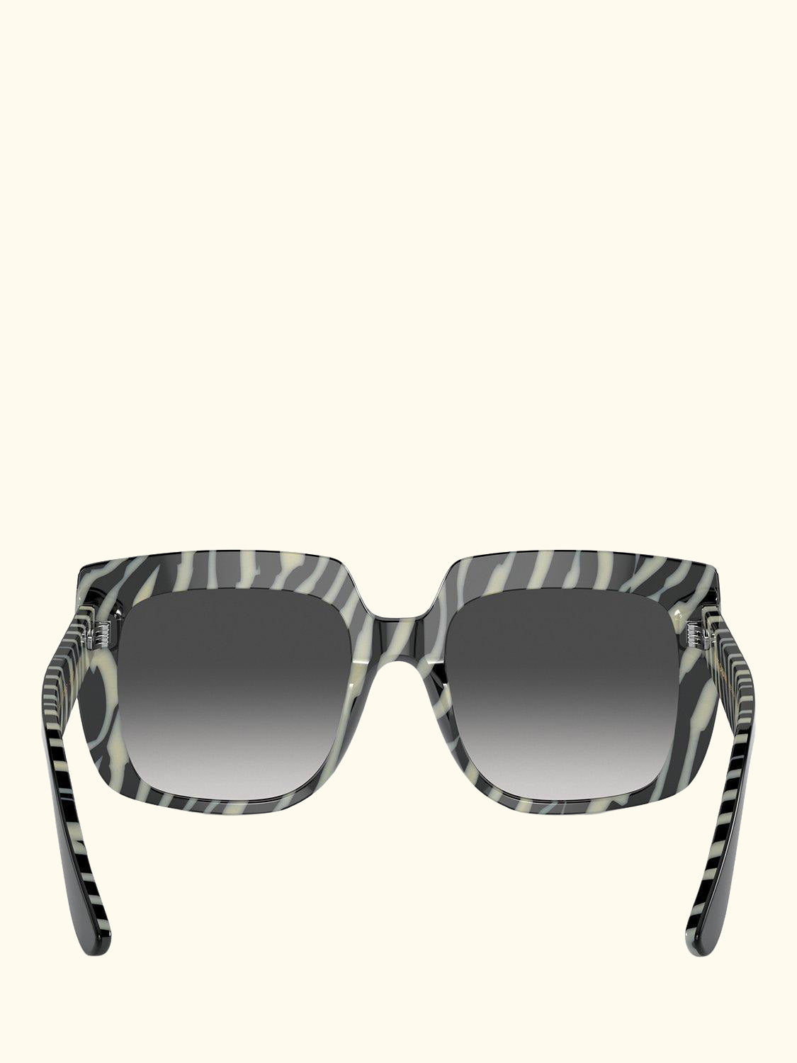 DG4414 Women's Square Sunglasses, Black/Grey Gradient