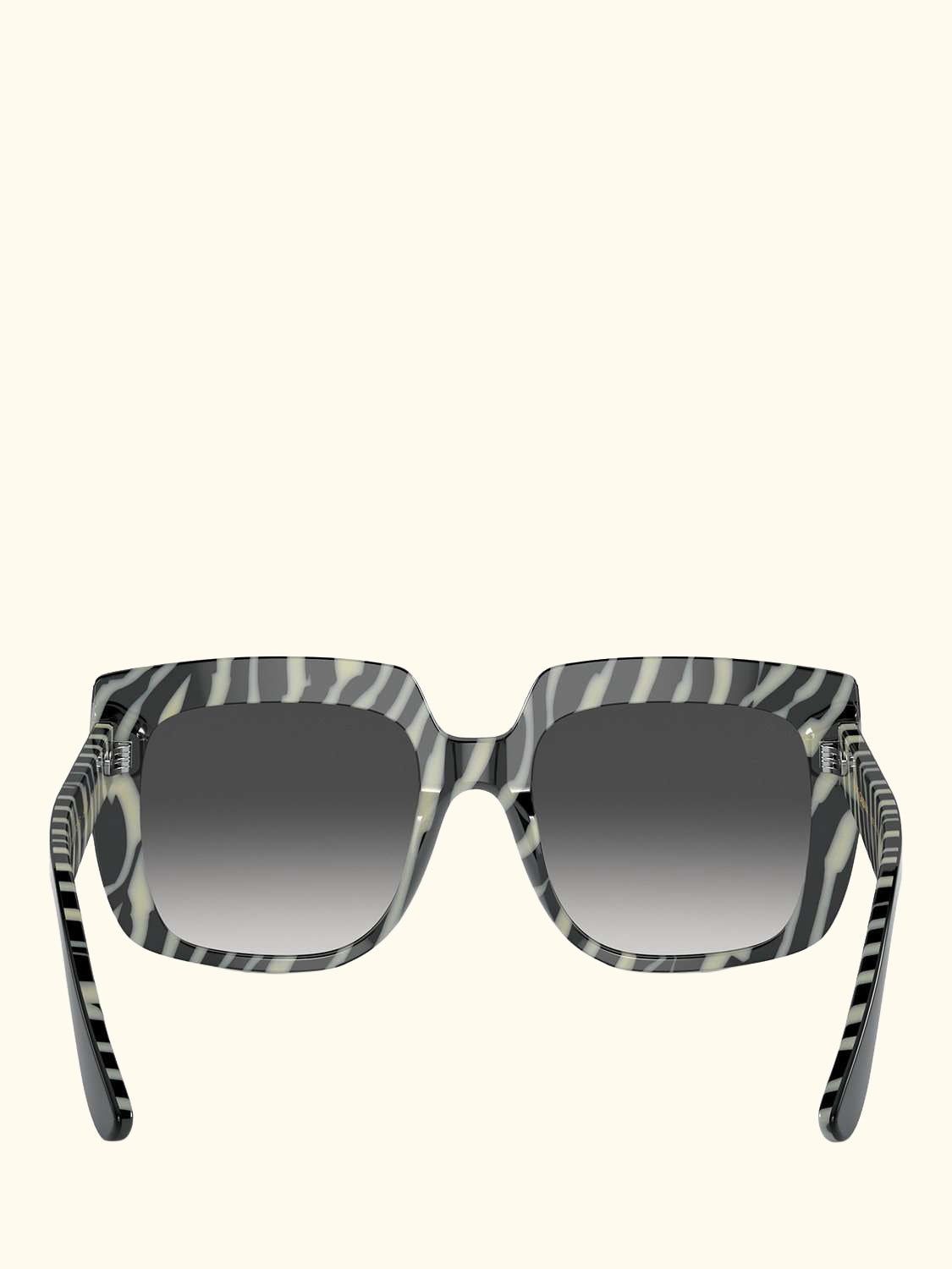 DG4414 Women's Square Sunglasses, Black/Grey Gradient