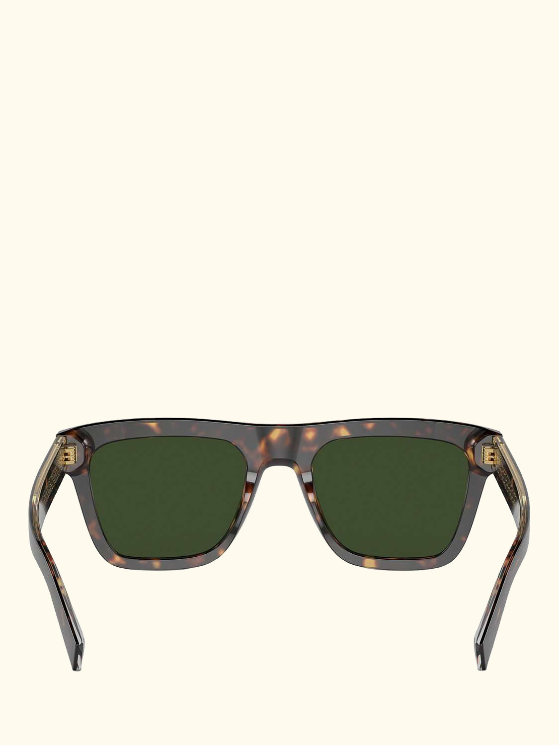 DG4420 Men's Square Sunglasses, Havana/Green