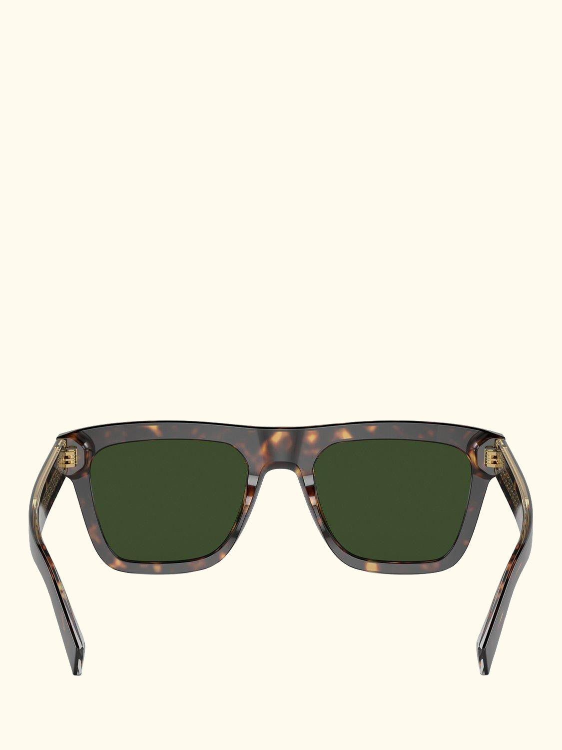 DG4420 Men's Square Sunglasses, Havana/Green