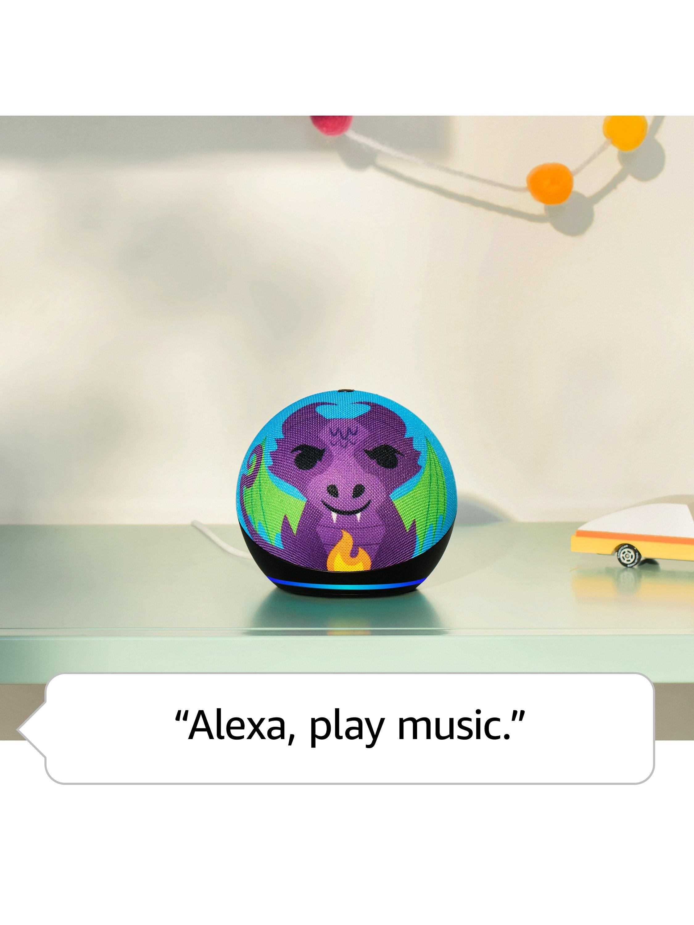 Echo Dot Kids Smart Speaker with Alexa Voice Recognition & Parental Controls, 5th Generation (2022)