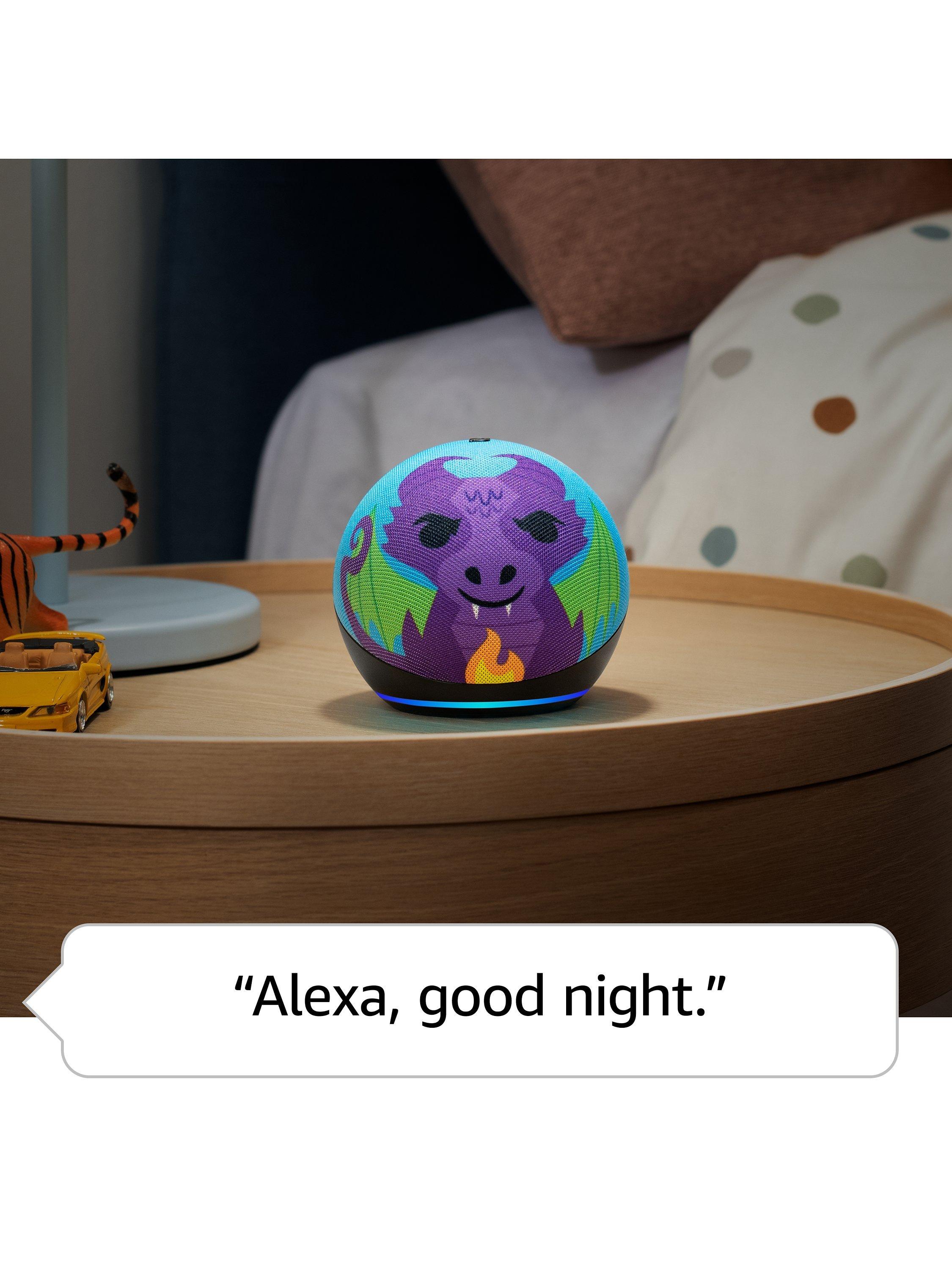 Echo Dot Kids Smart Speaker with Alexa Voice Recognition & Parental Controls, 5th Generation (2022)