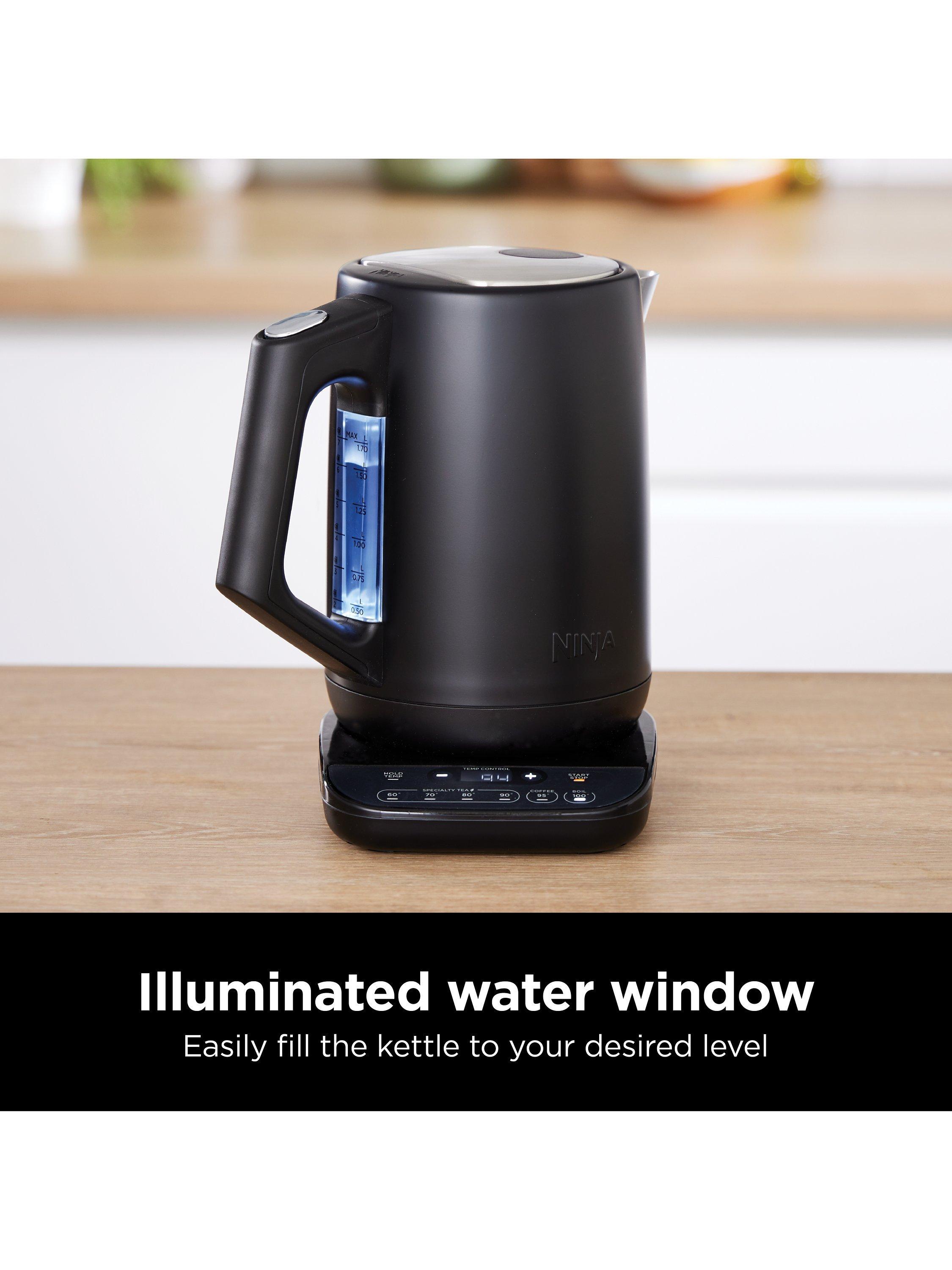 KT200UK Perfect Temperature Kettle, 1.7L, Black