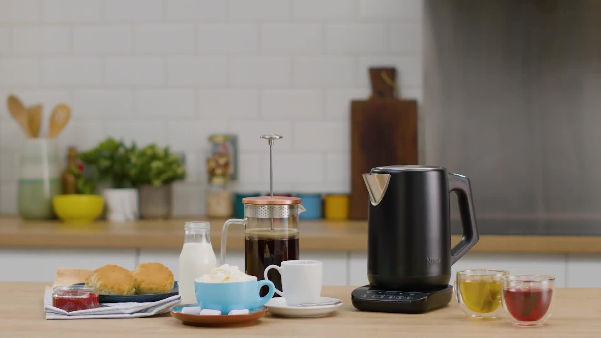KT200UK Perfect Temperature Kettle, 1.7L, Black