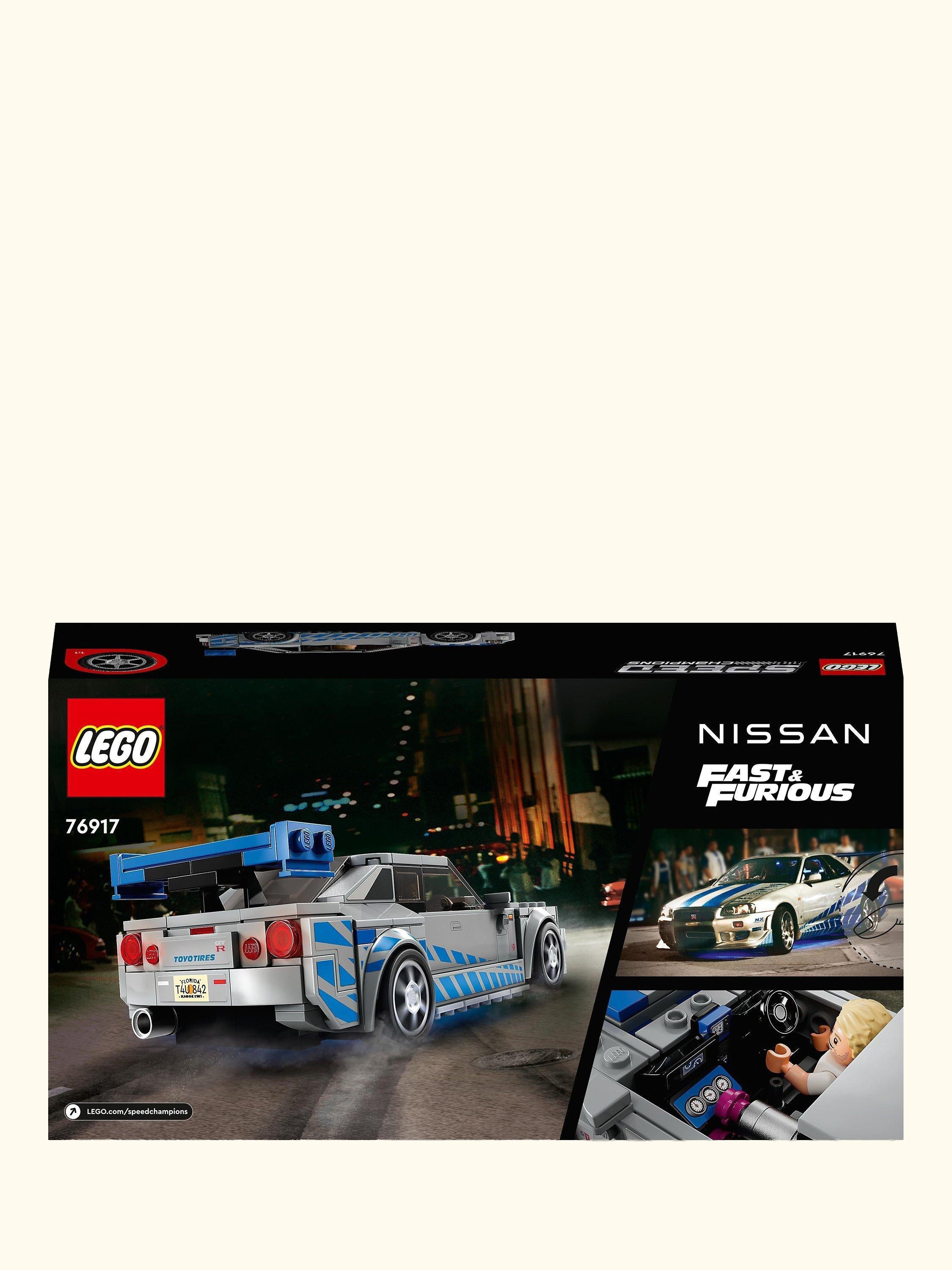 Speed Champions 76917 2 Fast 2 Furious Nissan Skyline GT-R (R34)