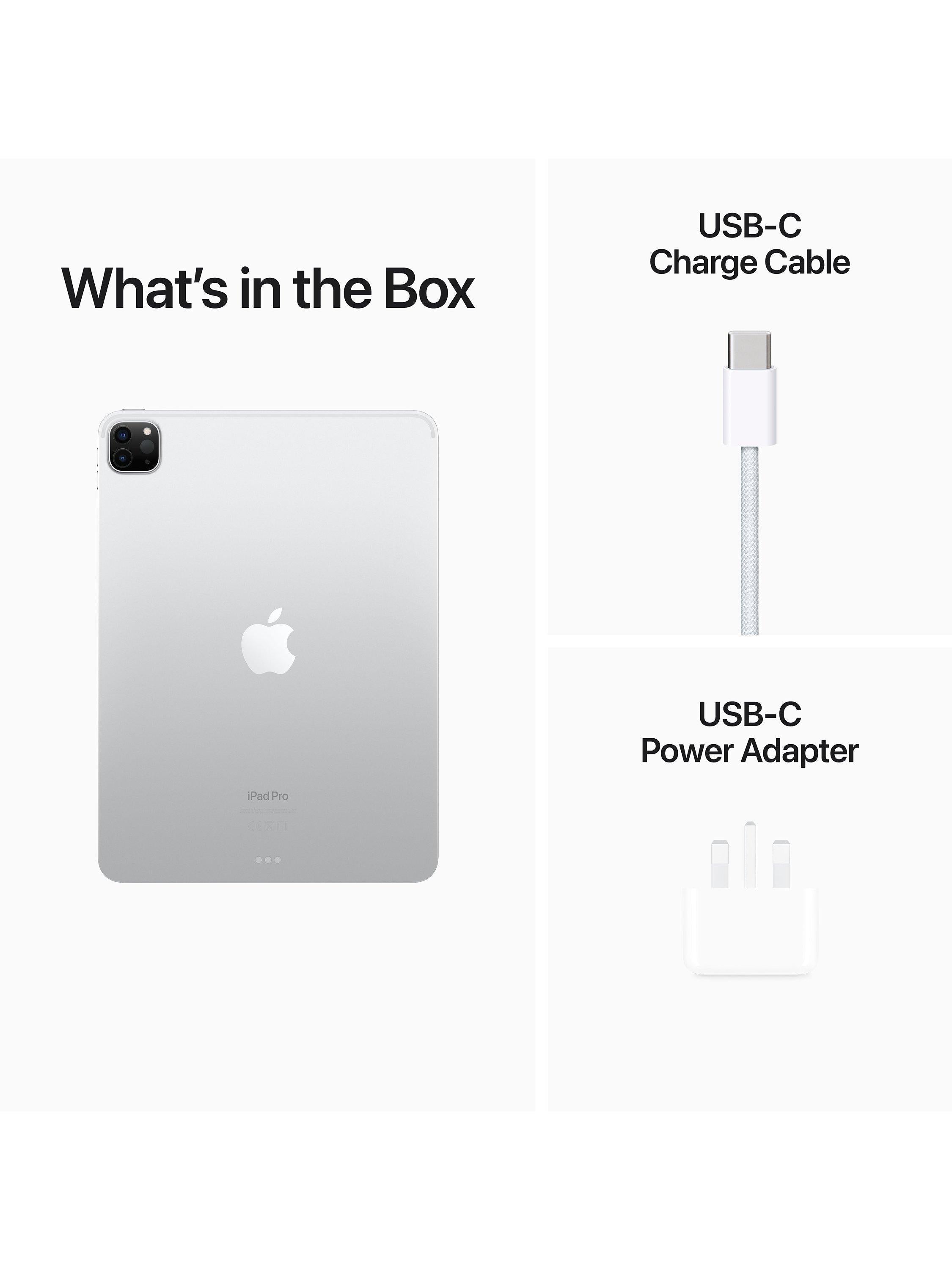 2022 Apple iPad Pro 11", M2 Processor, iOS, Wi-Fi, 2TB