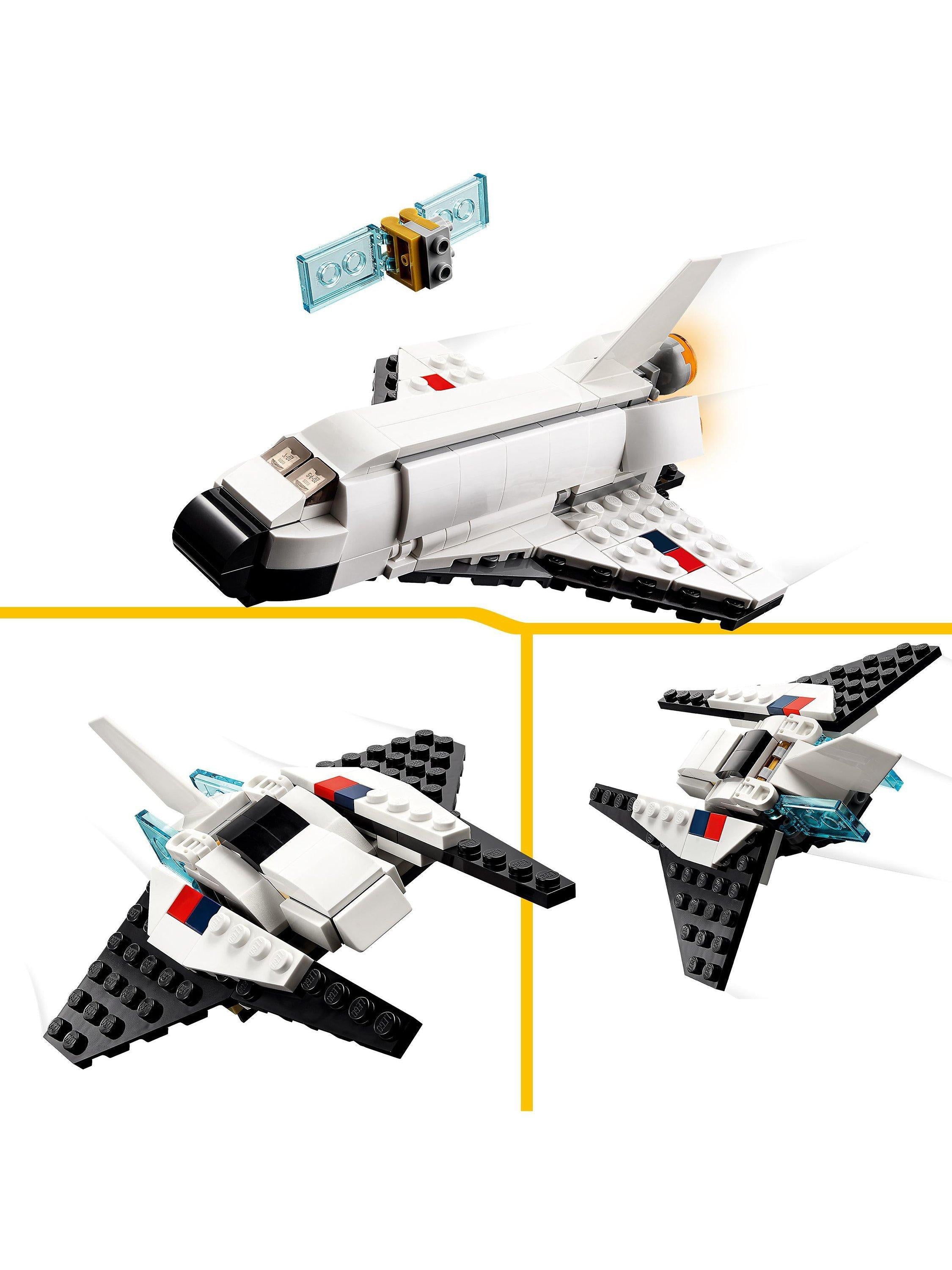 Creator 3 in 1 Space Shuttle & Spaceship Toys 31134