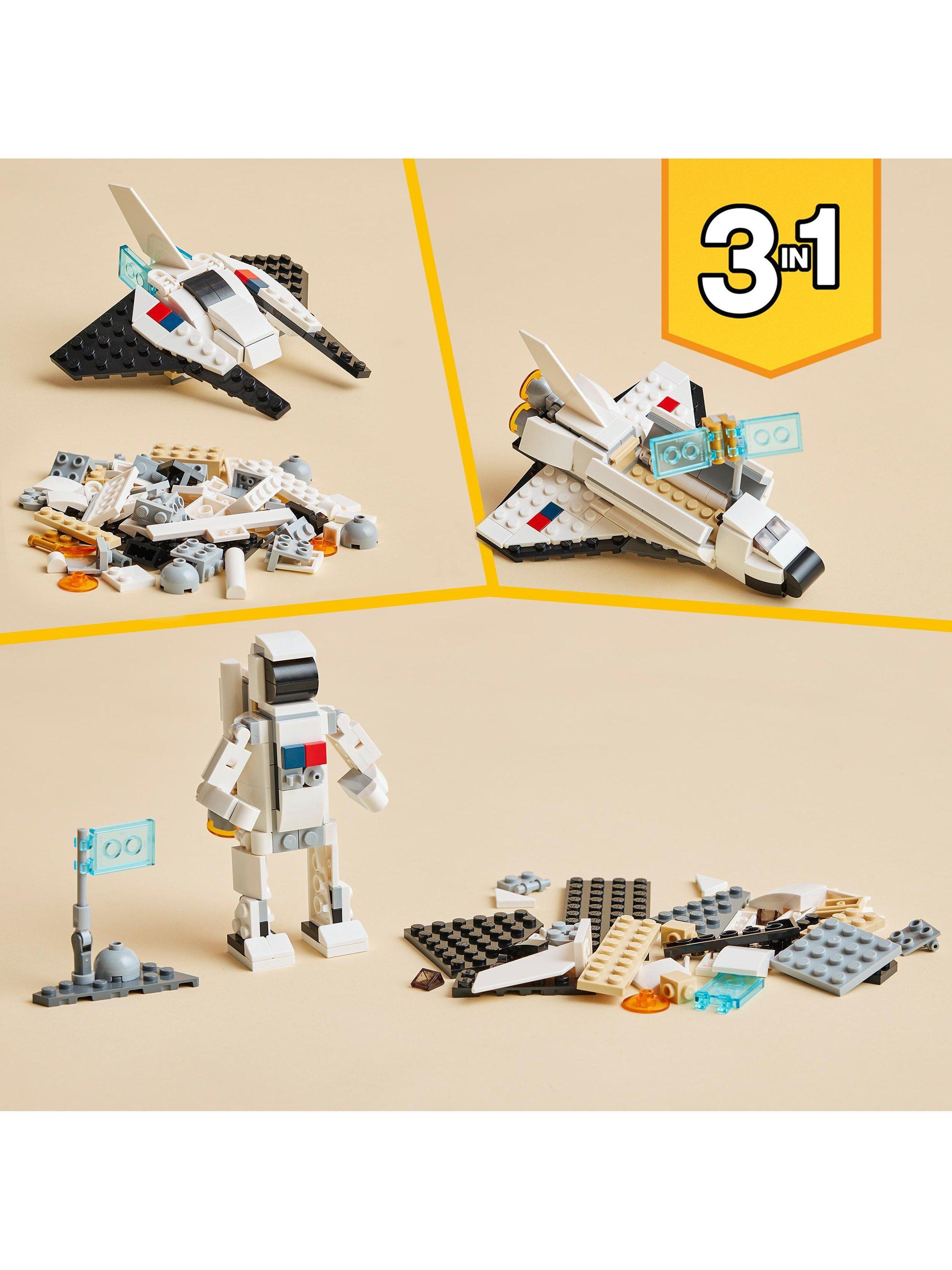Creator 3 in 1 Space Shuttle & Spaceship Toys 31134