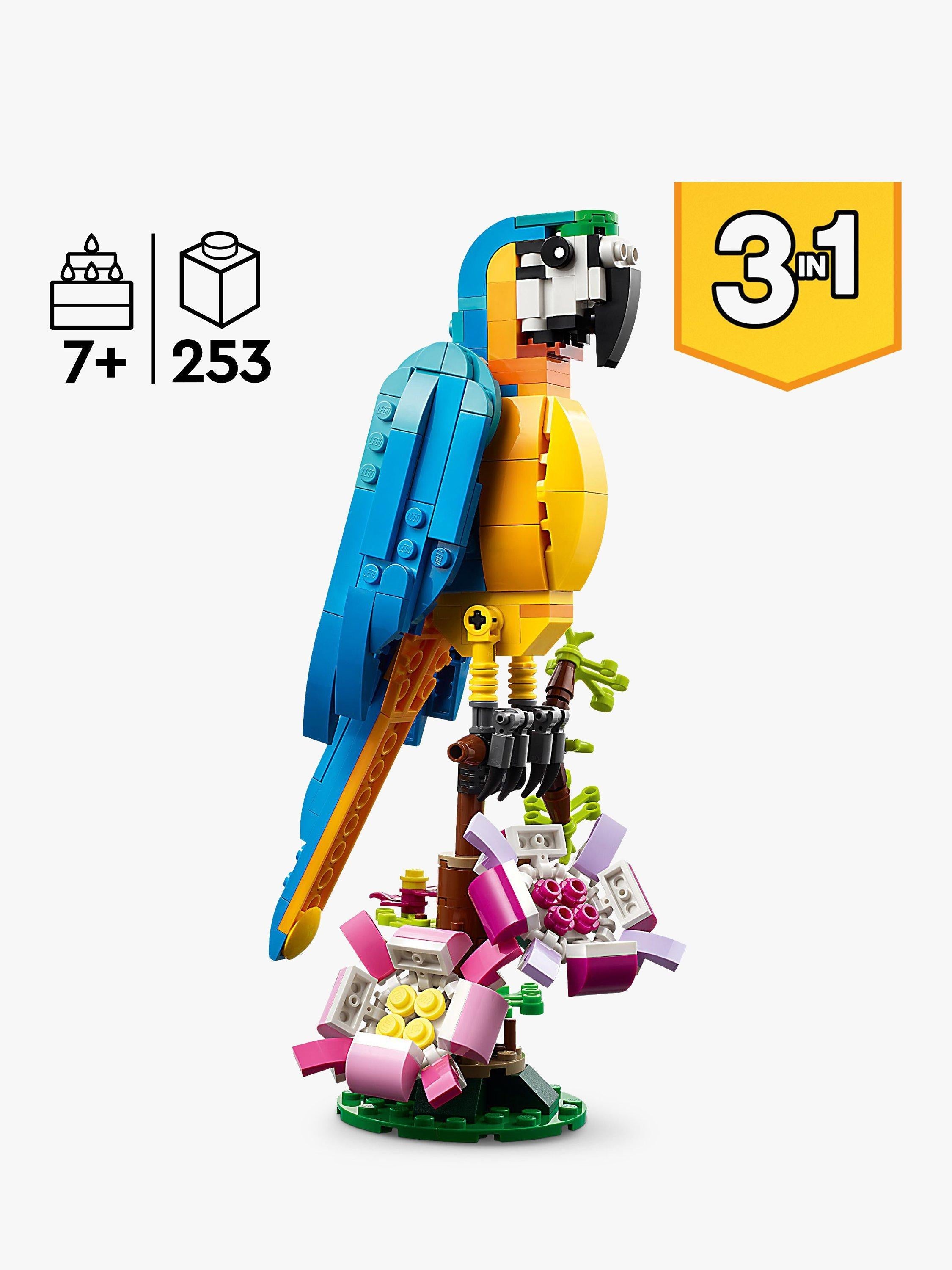 Creator 3-in-1 31136 Exotic Parrot
