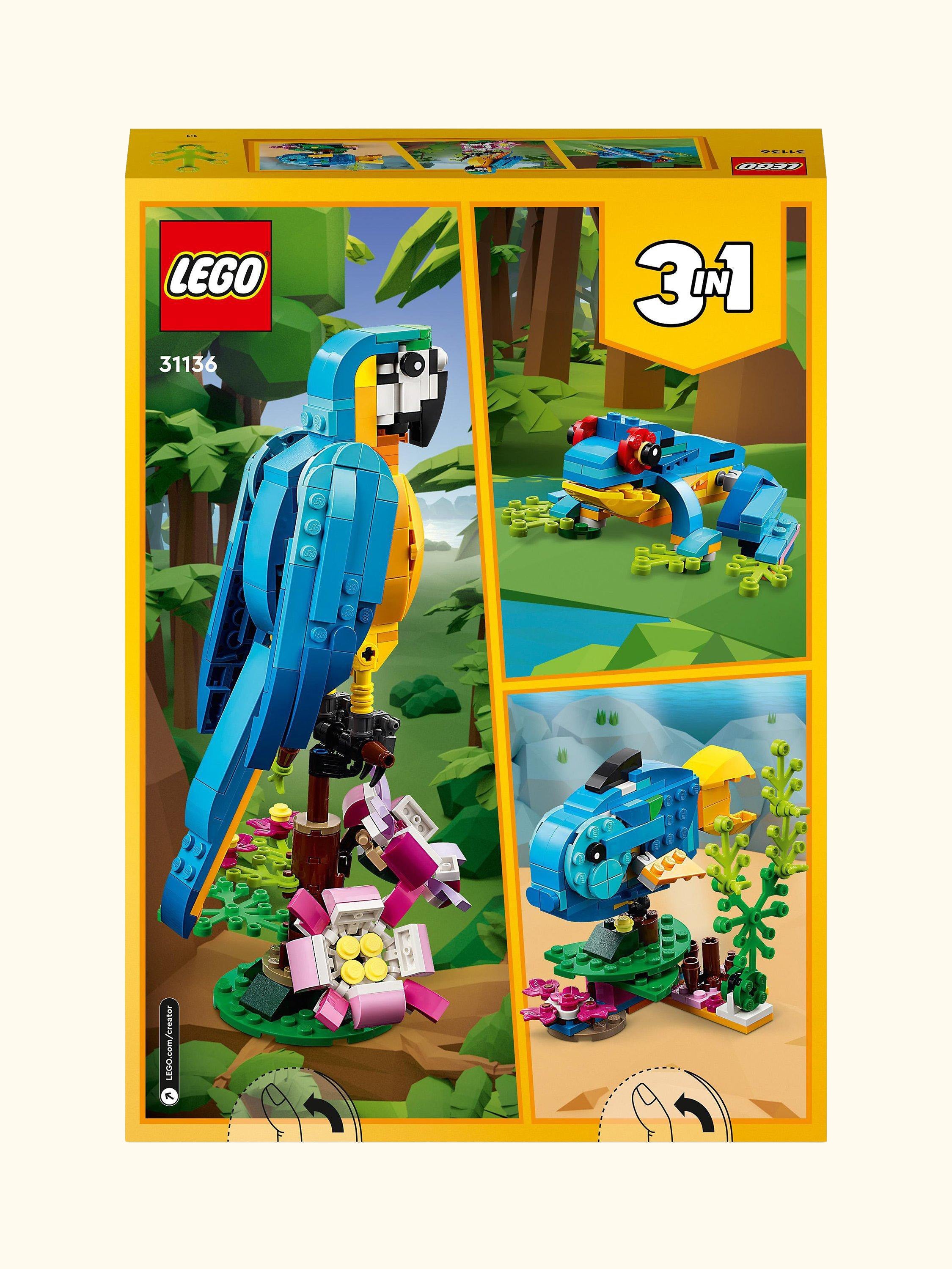 Creator 3-in-1 31136 Exotic Parrot