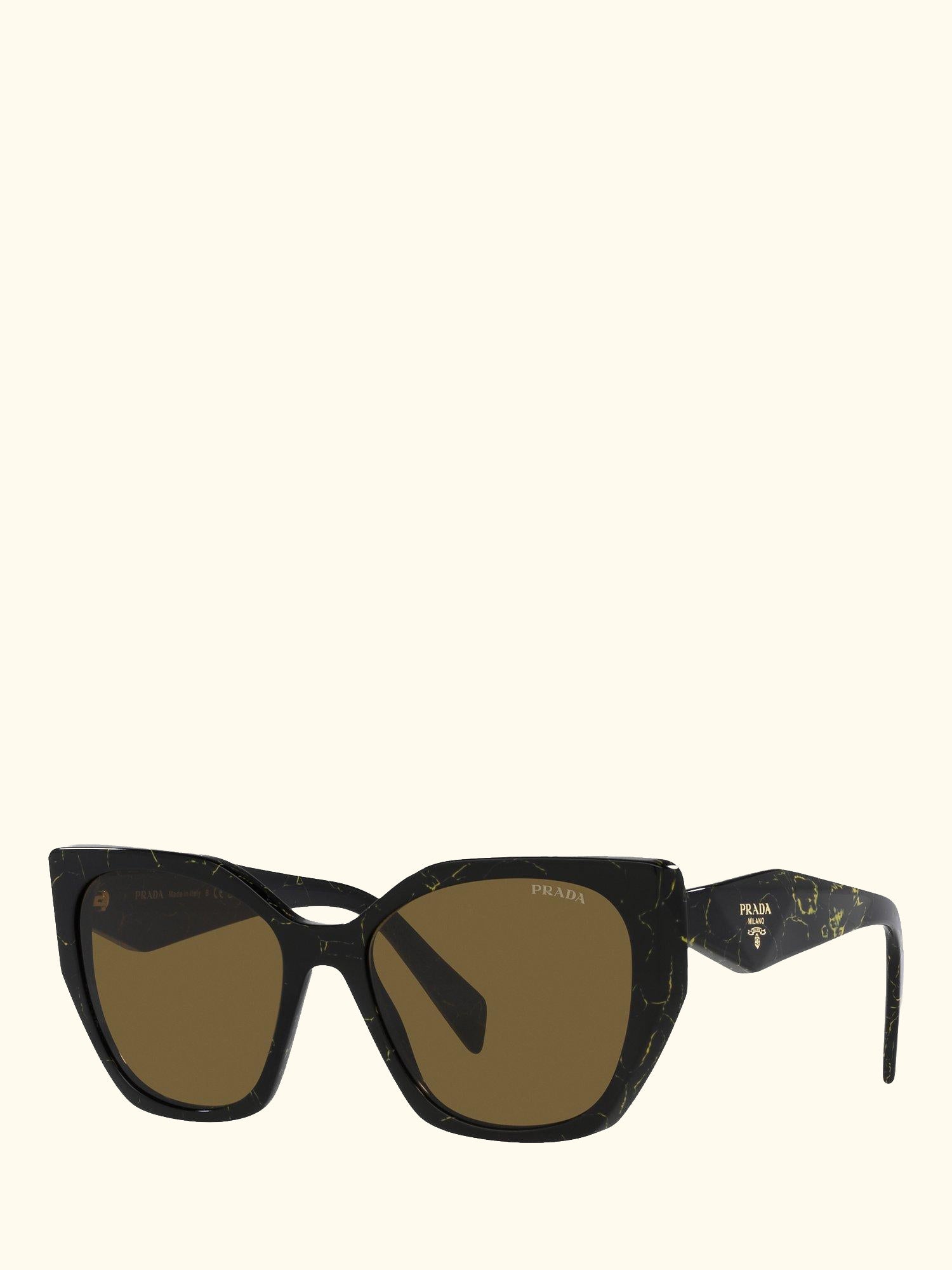 PR19ZS Women's Pillow Sunglasses, Black