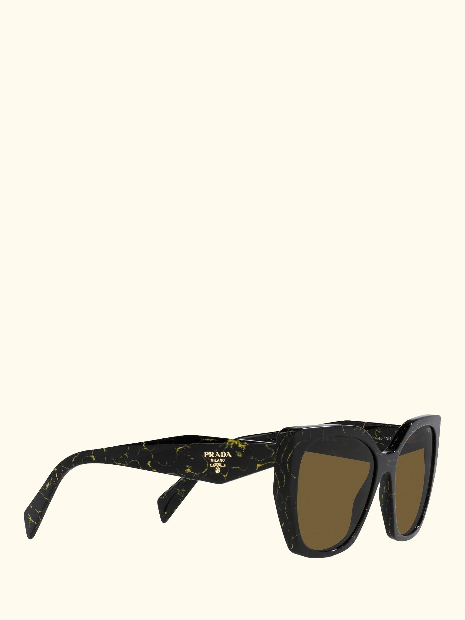 PR19ZS Women's Pillow Sunglasses, Black