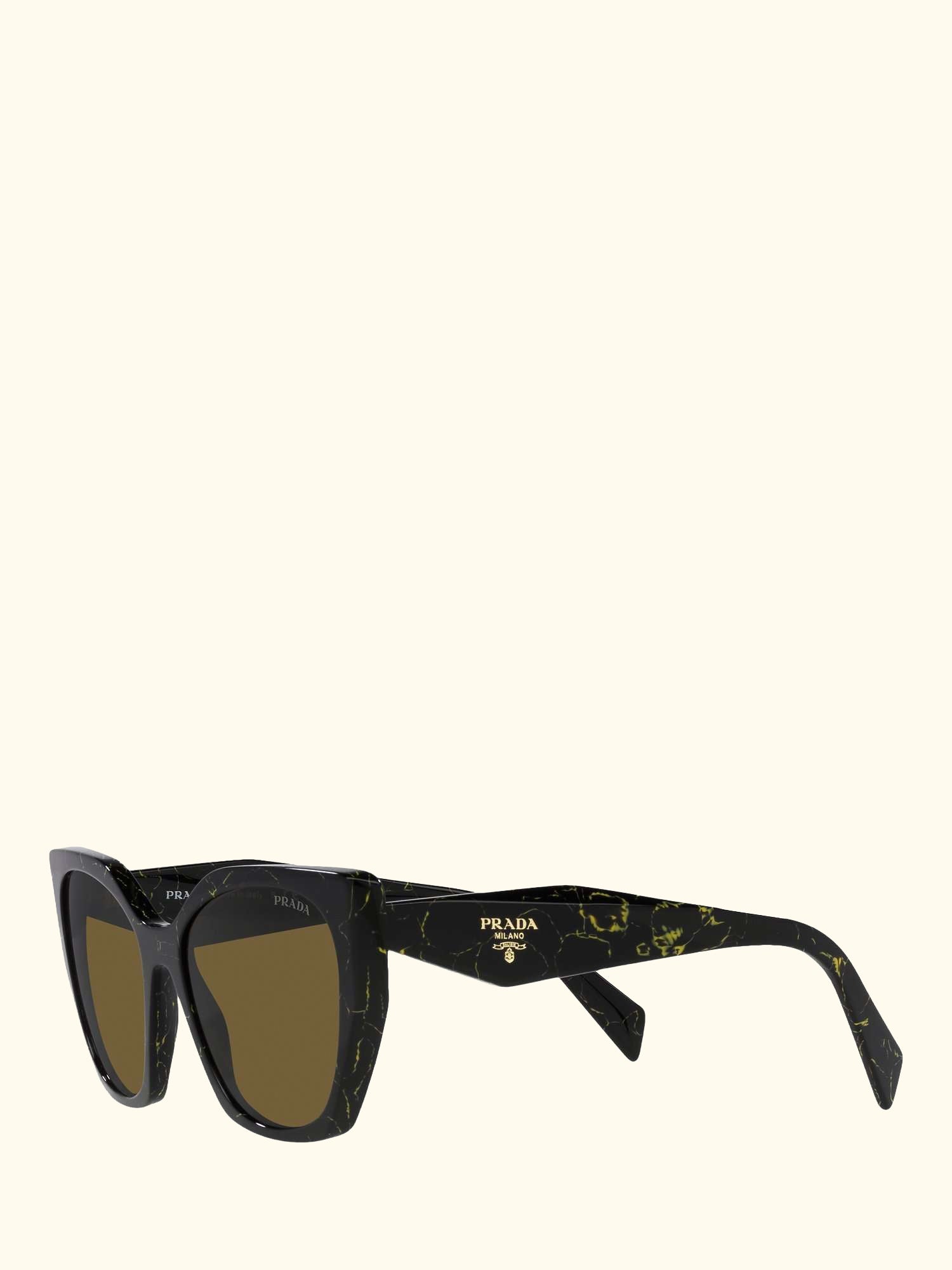 PR19ZS Women's Pillow Sunglasses, Black