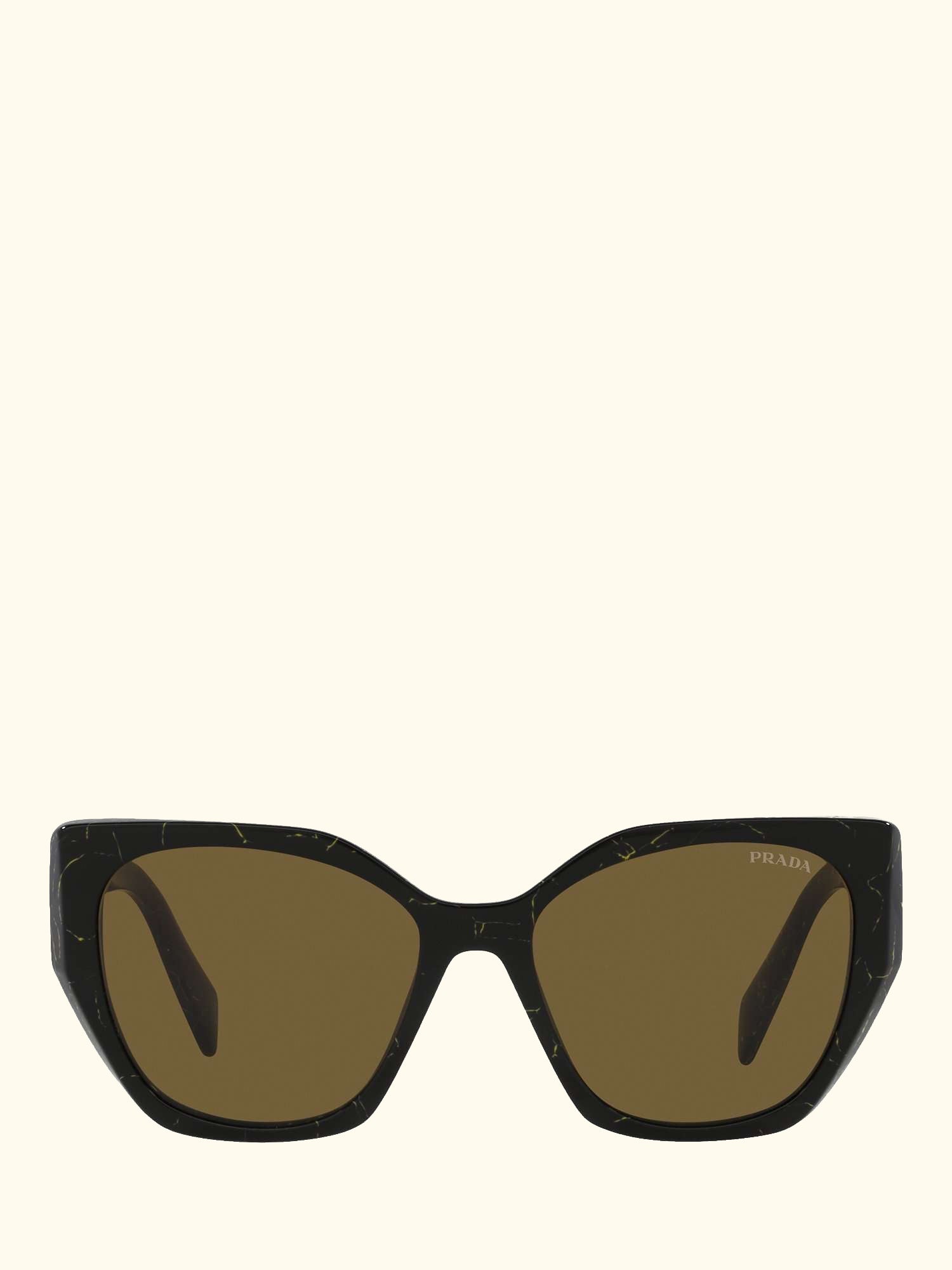 PR19ZS Women's Pillow Sunglasses, Black