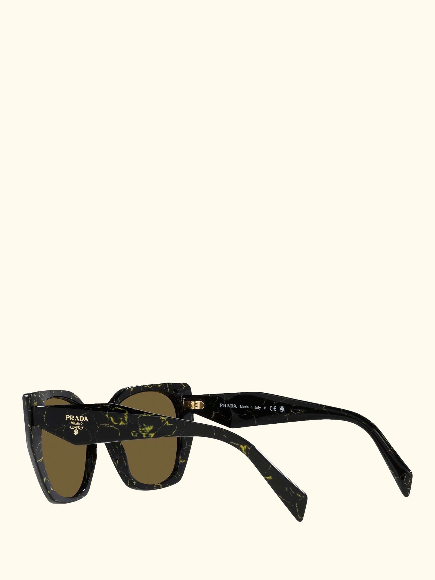 PR19ZS Women's Pillow Sunglasses, Black