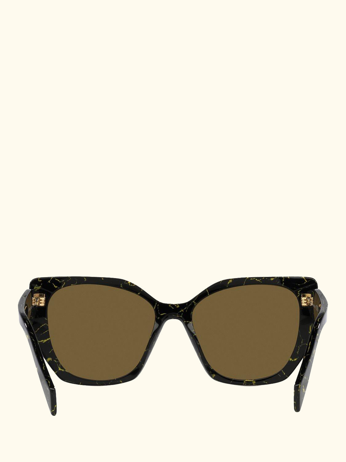 PR19ZS Women's Pillow Sunglasses, Black
