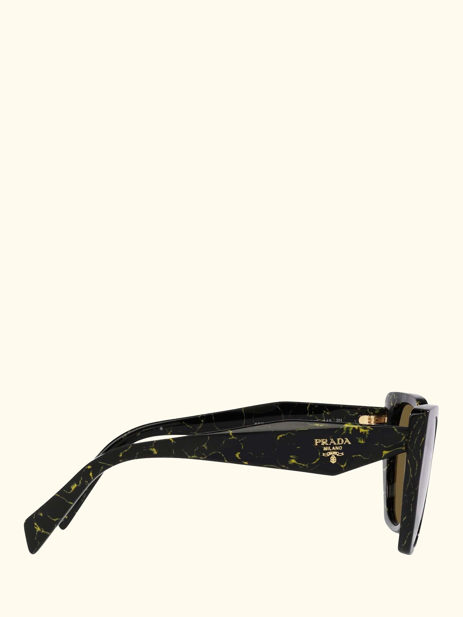 PR19ZS Women's Pillow Sunglasses, Black