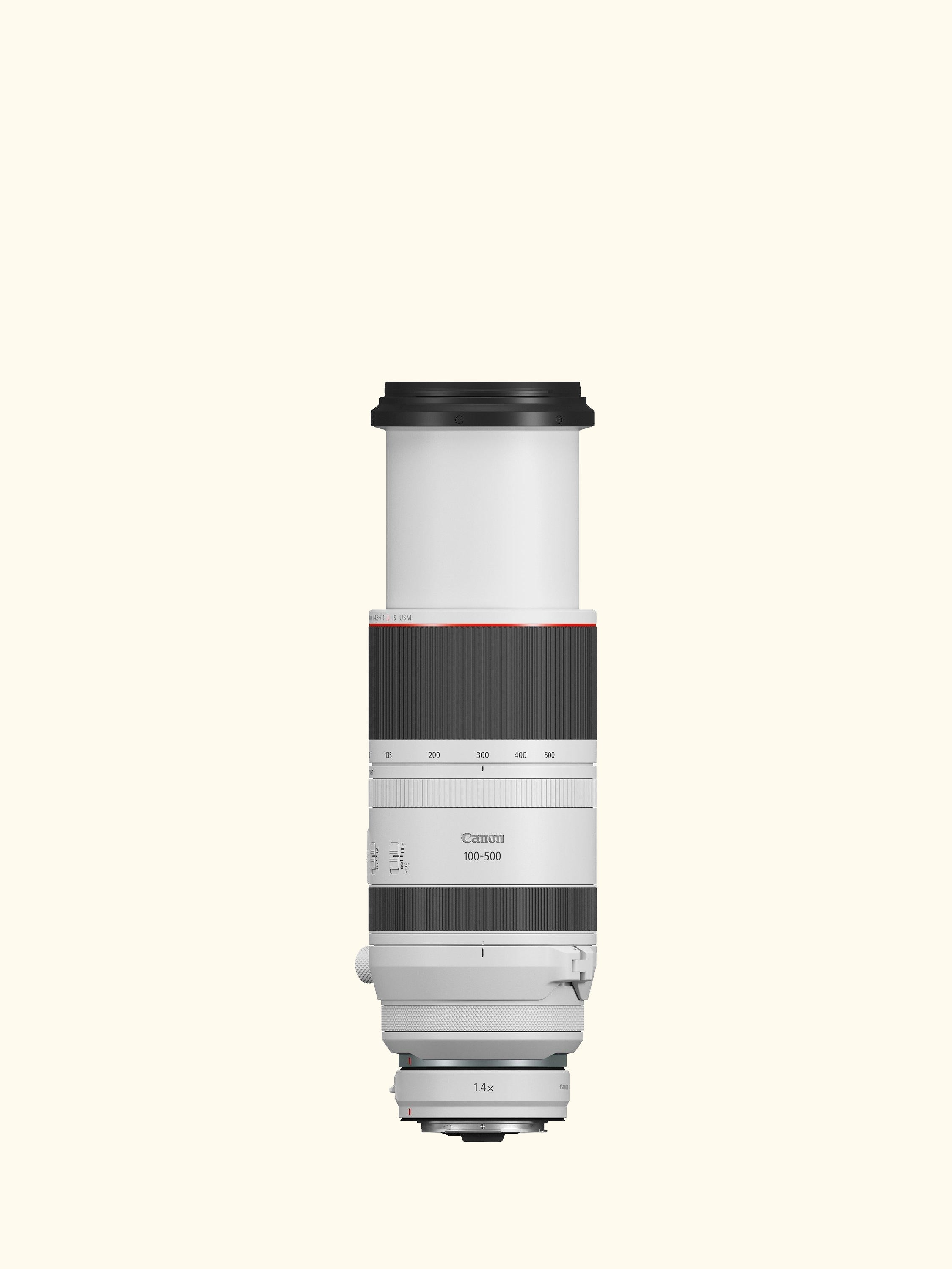 RF 100-500mm f/4.5-7.1 L IS USM Super Telephoto Zoom Lens, White