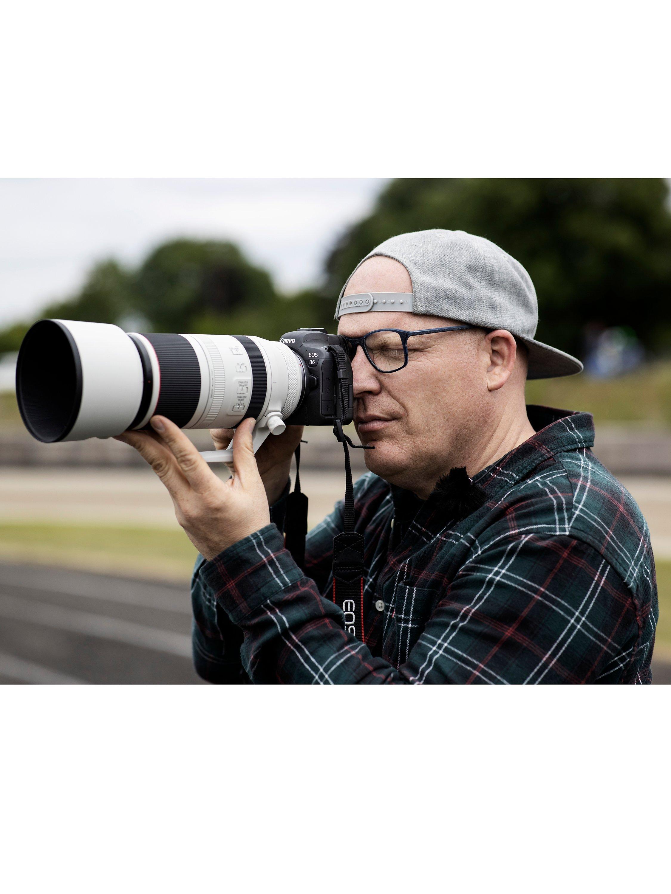 RF 100-500mm f/4.5-7.1 L IS USM Super Telephoto Zoom Lens, White