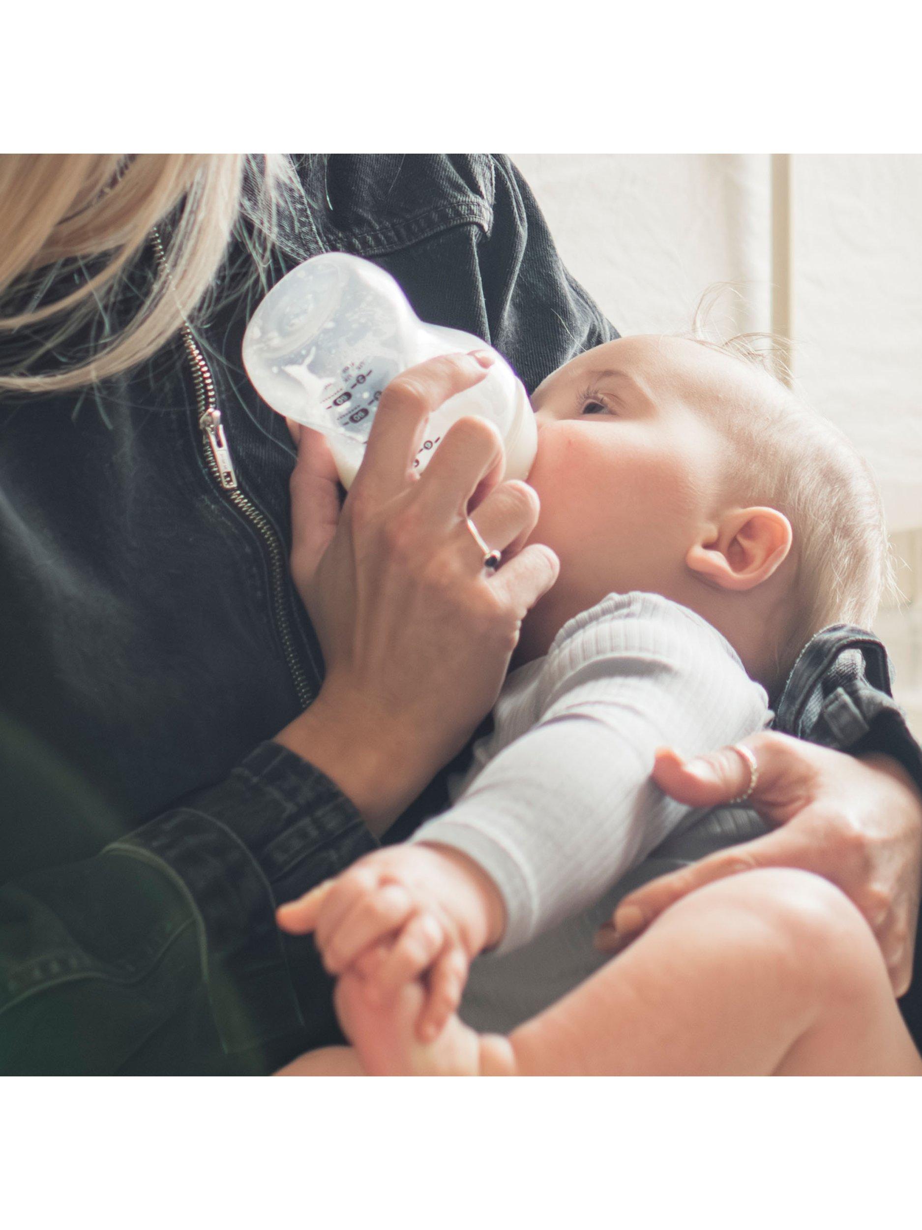 Natural Start Electric Steam Steriliser with Insulated Bottle Bag, Newborn Baby Bottles and Easiwarm Bottle Warmer Complete Feeding Set