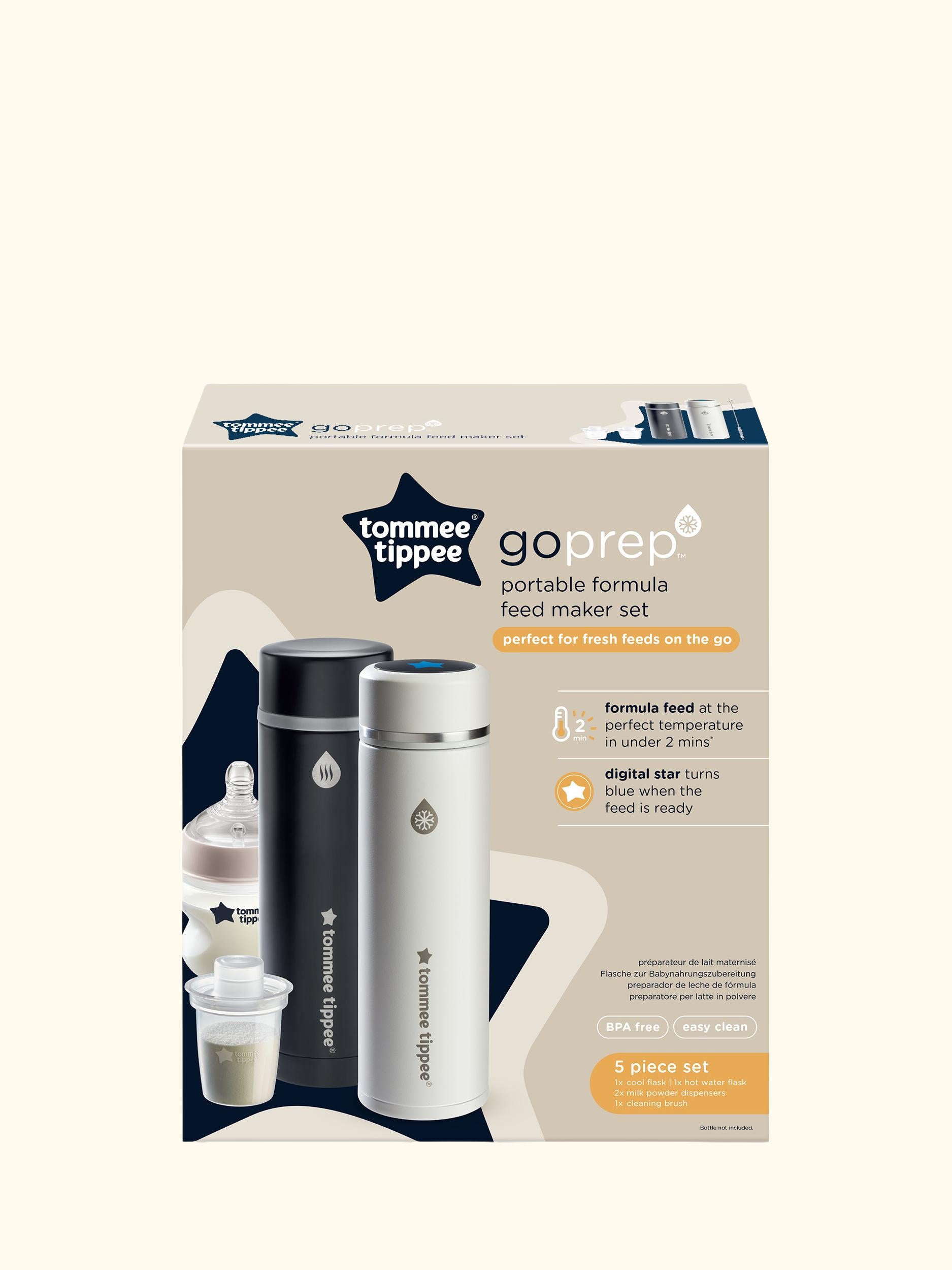 GOPrep Portable Formula Feedmaker Kit, Hot And Cool Flask