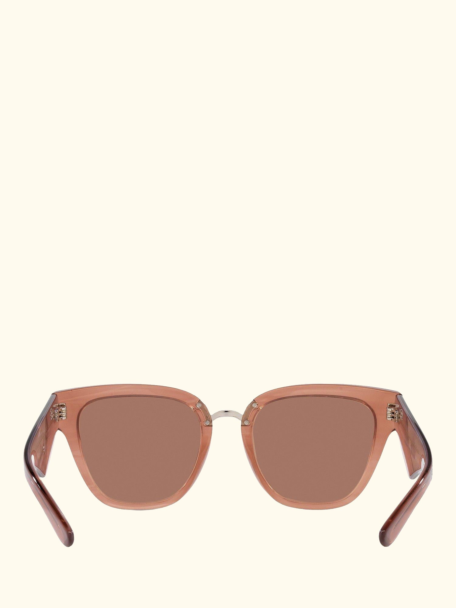 DG4437 Women's Butterfly Sunglasses, Fleur Caramel