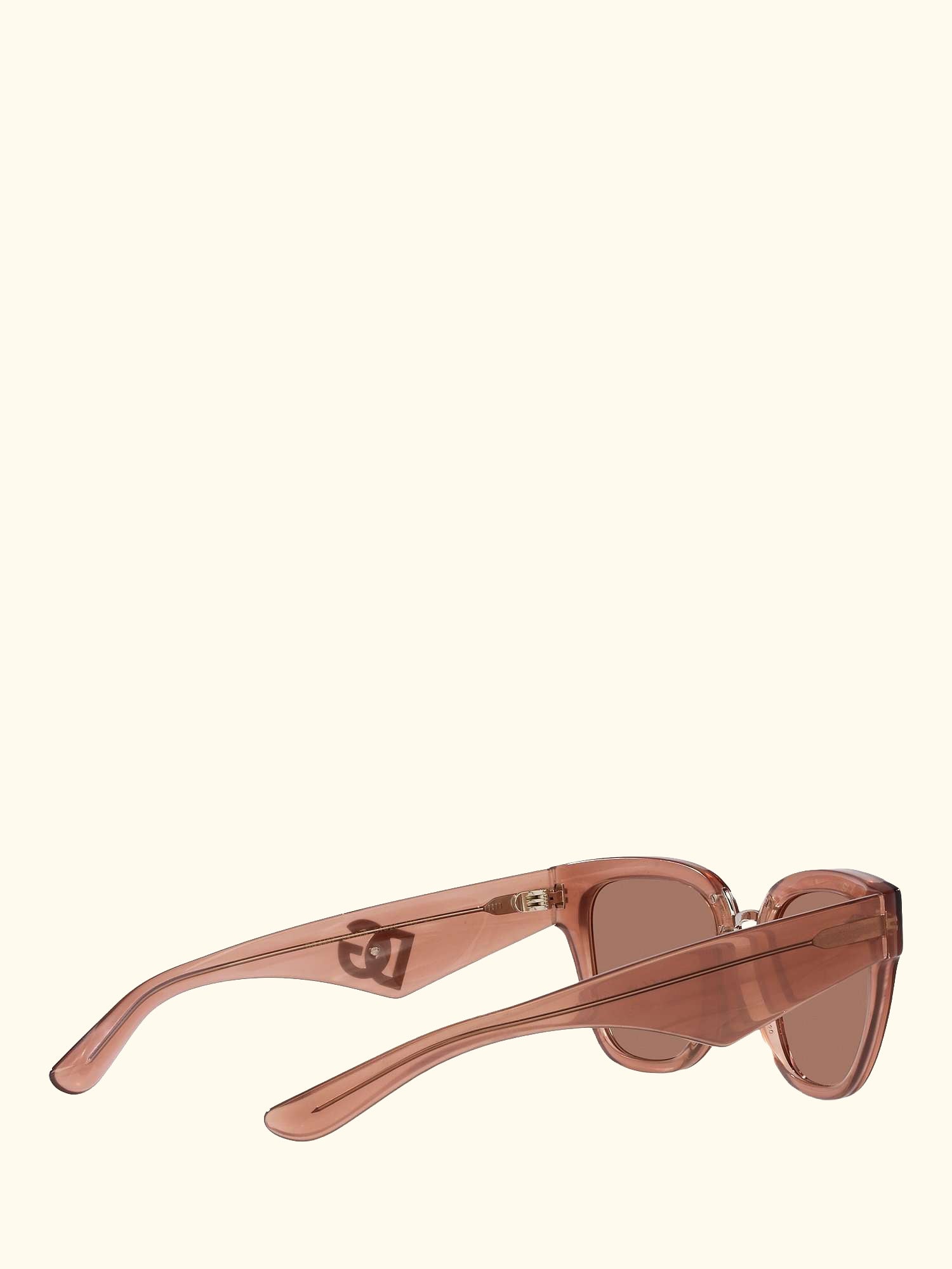 DG4437 Women's Butterfly Sunglasses, Fleur Caramel