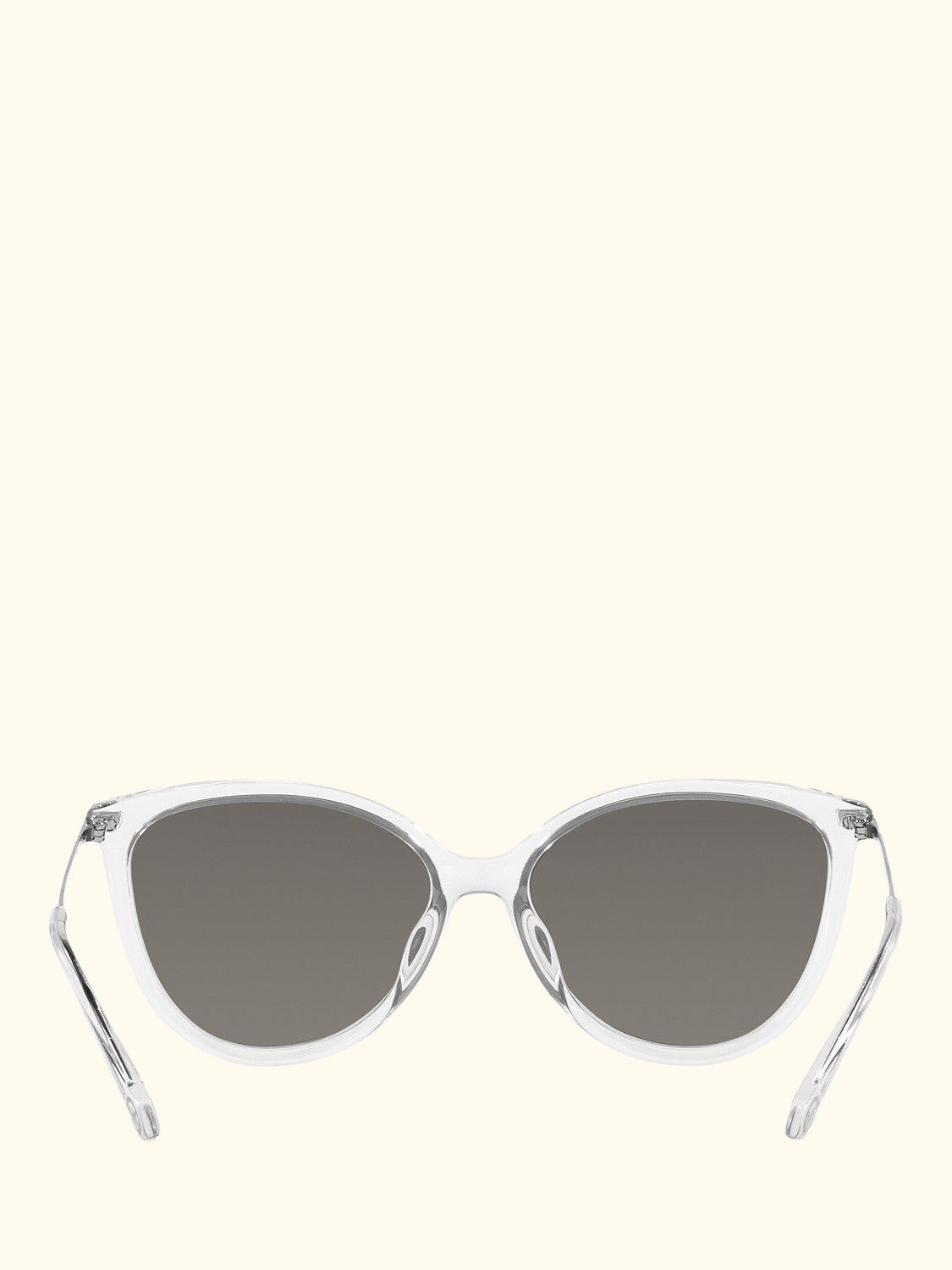 MK2184U Women's Dupont Cat's Eye Sunglasses, Clear/Silver