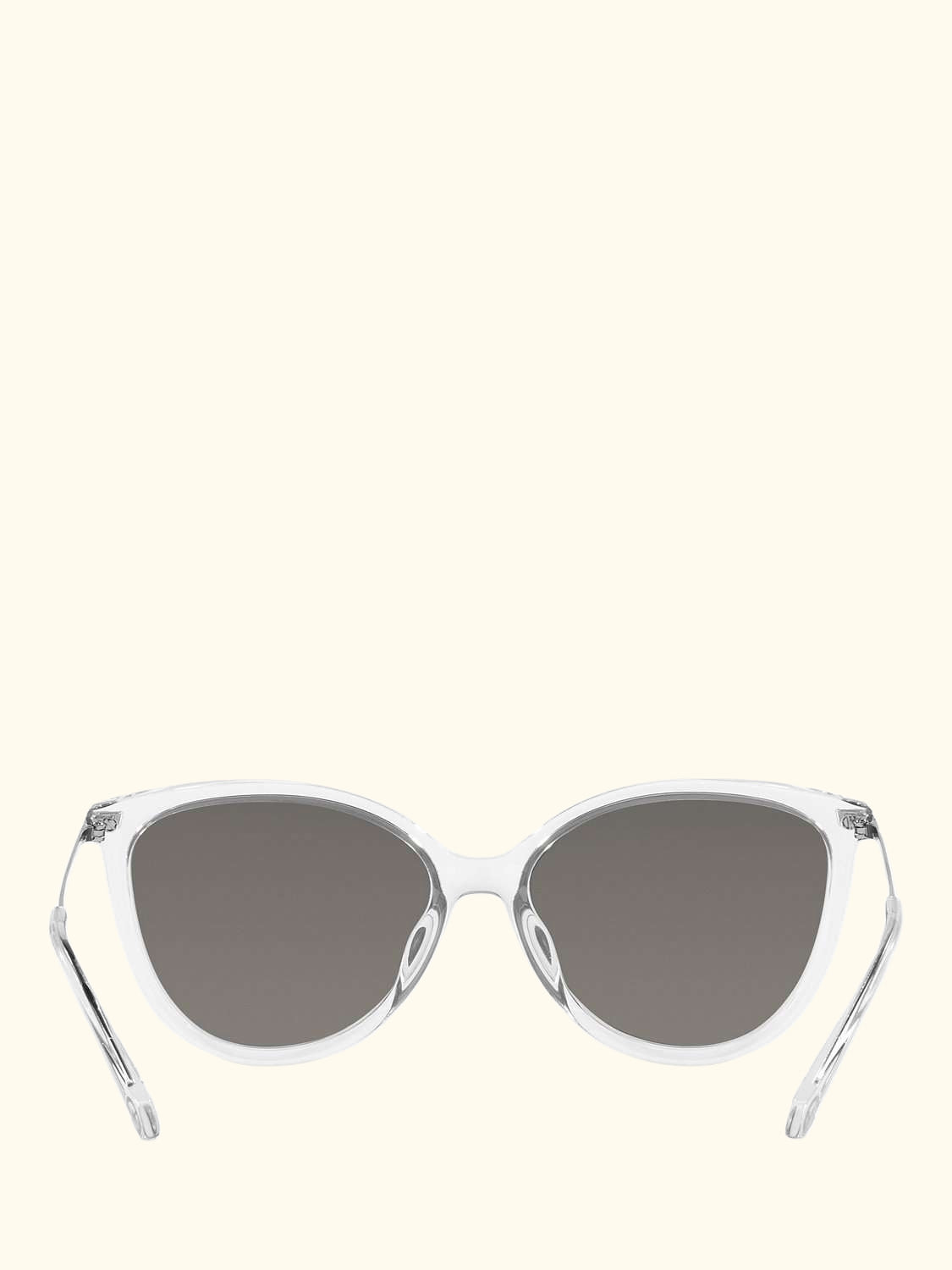 MK2184U Women's Dupont Cat's Eye Sunglasses, Clear/Silver