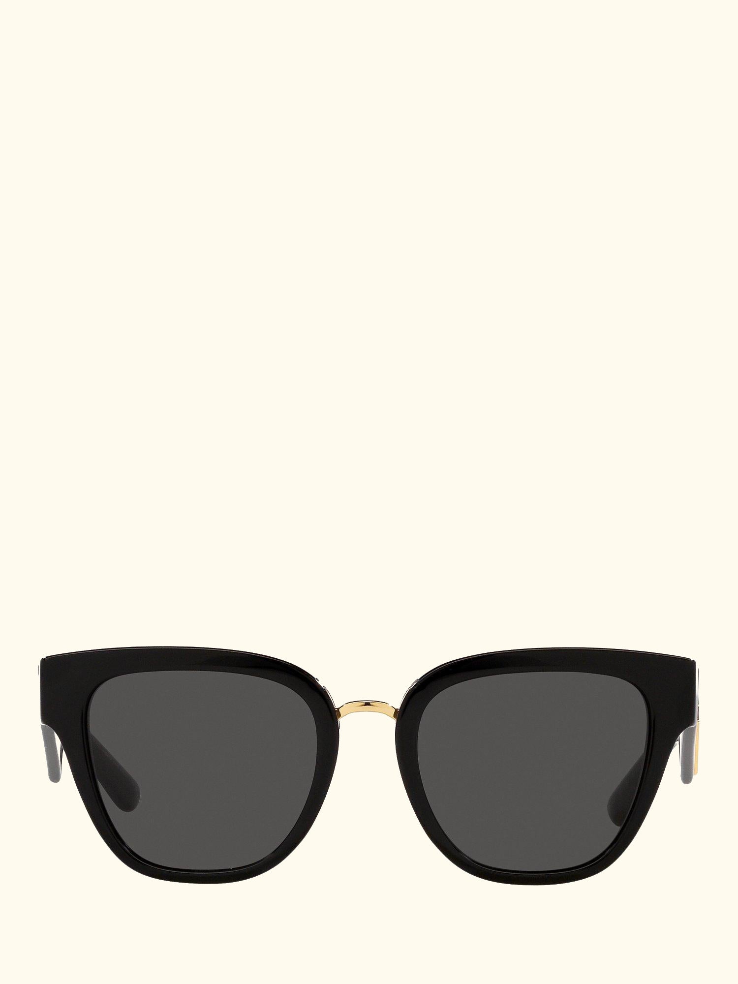 DG4437 Women's Butterfly Sunglasses, Black