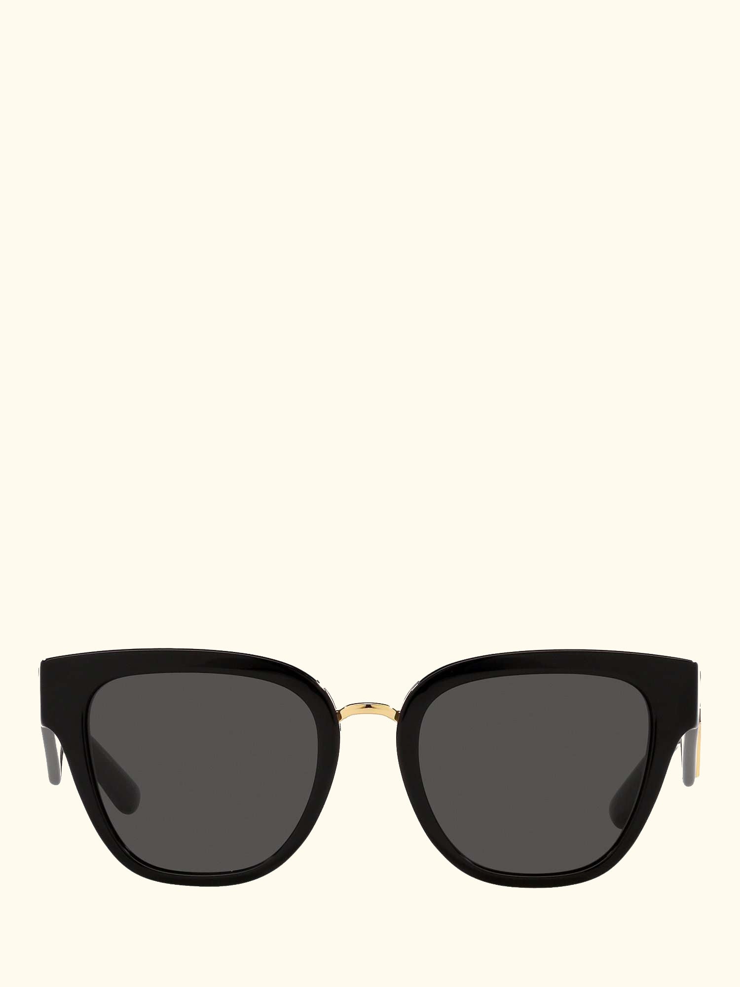 DG4437 Women's Butterfly Sunglasses, Black