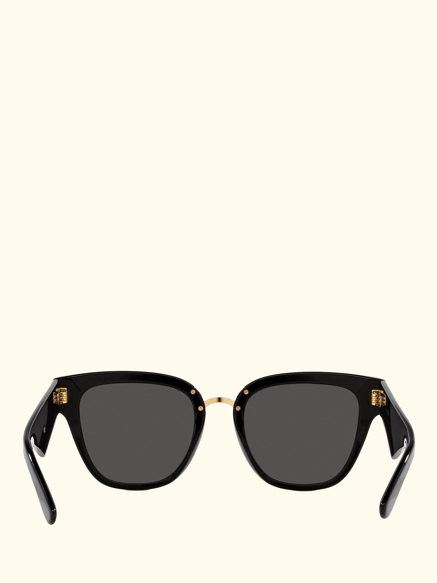 DG4437 Women's Butterfly Sunglasses, Black