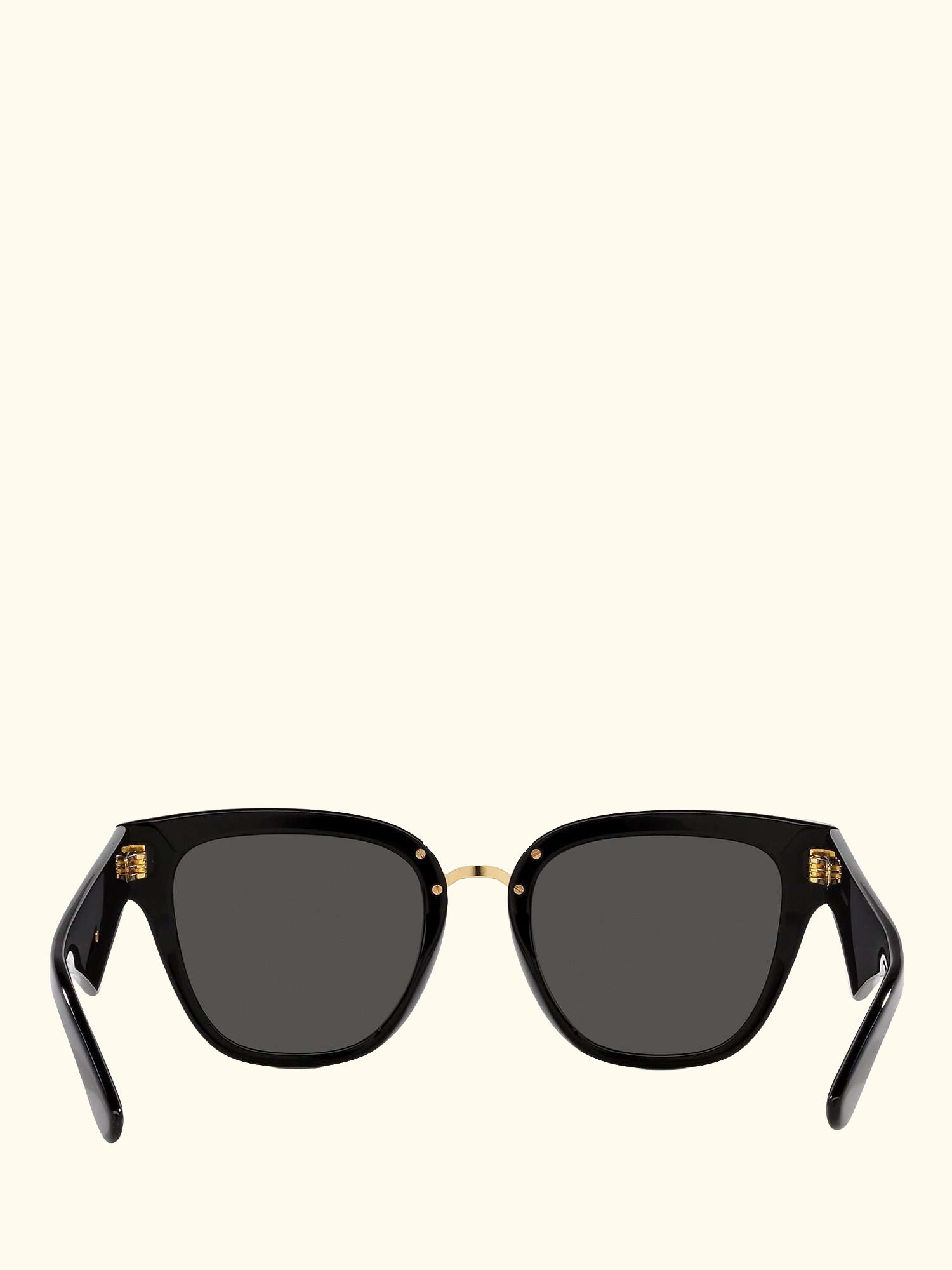 DG4437 Women's Butterfly Sunglasses, Black