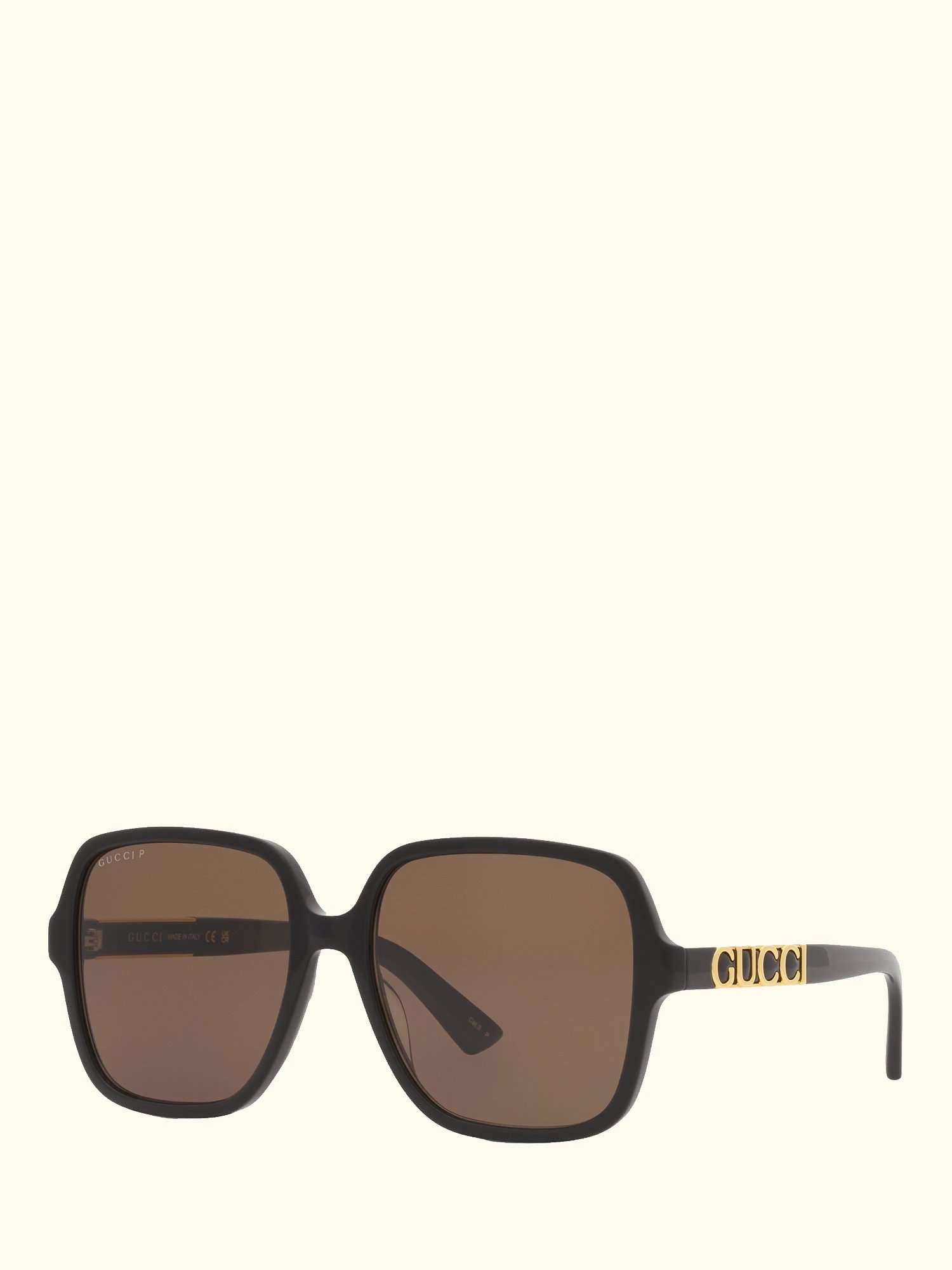 GC001949 Women's Rectangular Sunglasses, Black